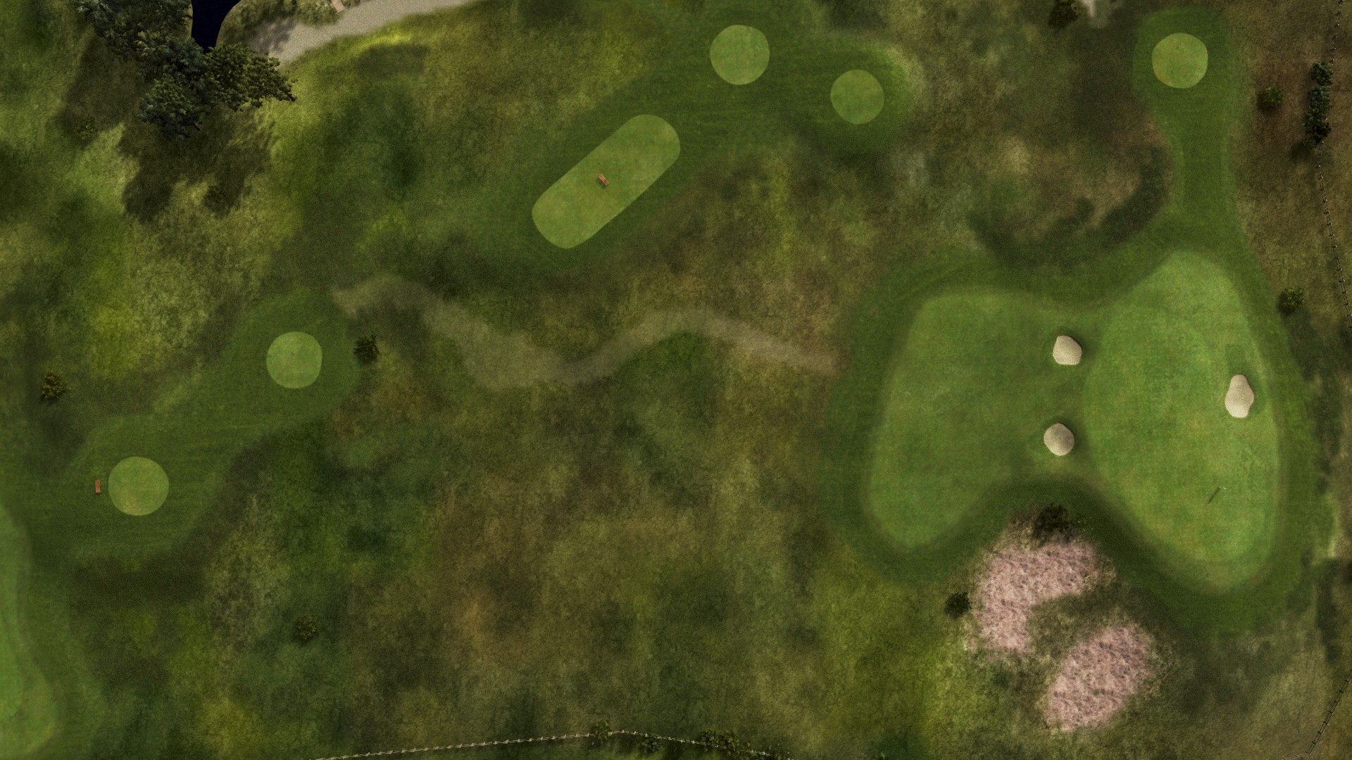 Hole 2 at Abel's Crossing