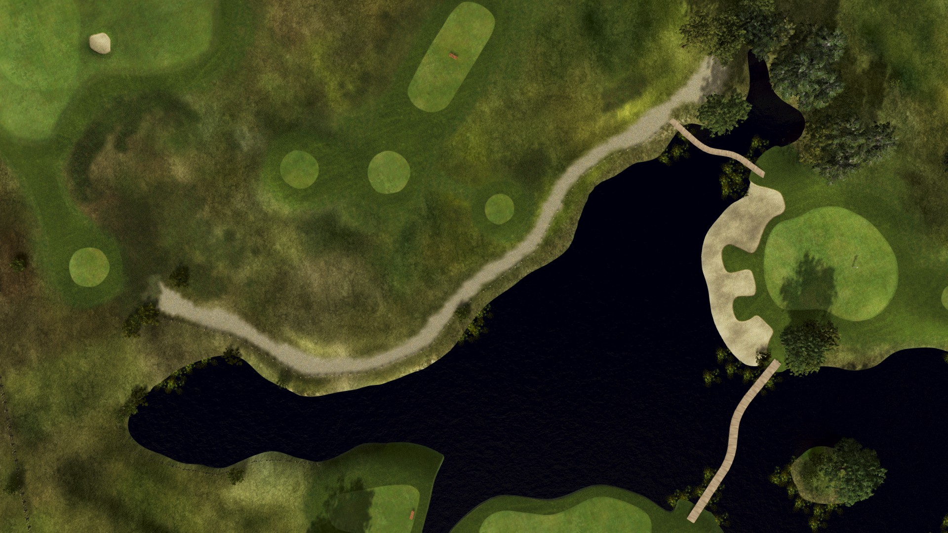 Hole 3 at Abel's Crossing