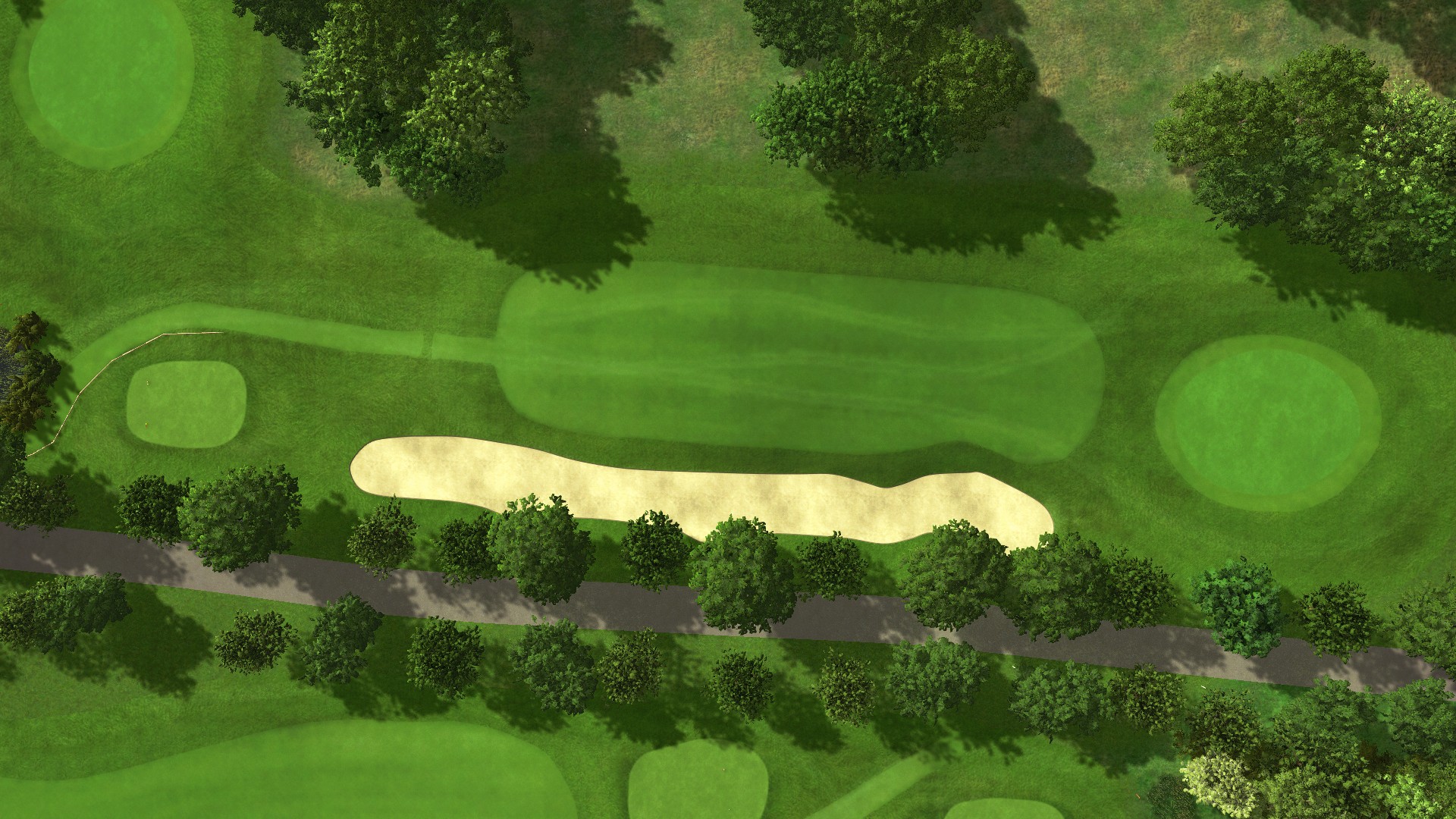 Hole 9 at Achimer Golfclub 9-hole course