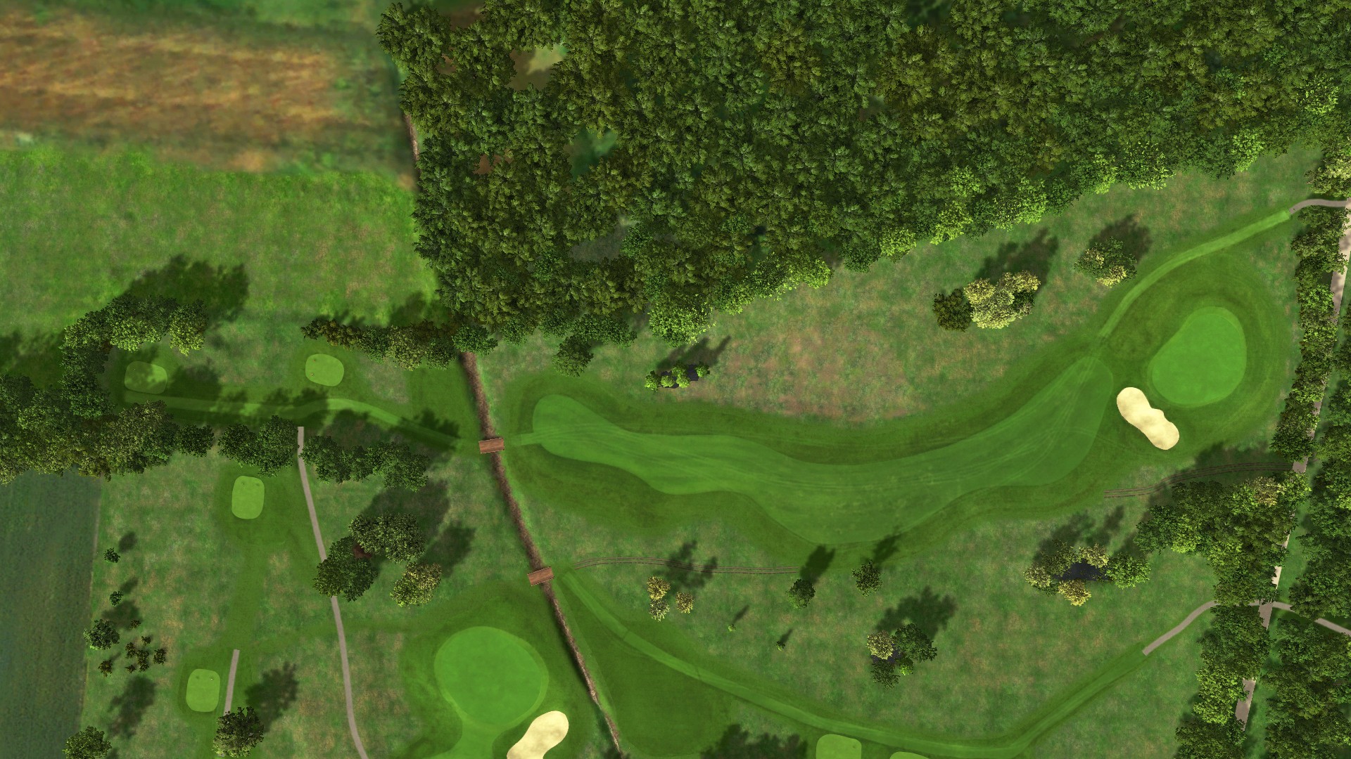 Hole 12 at Achimer Golfclub 18-hole course