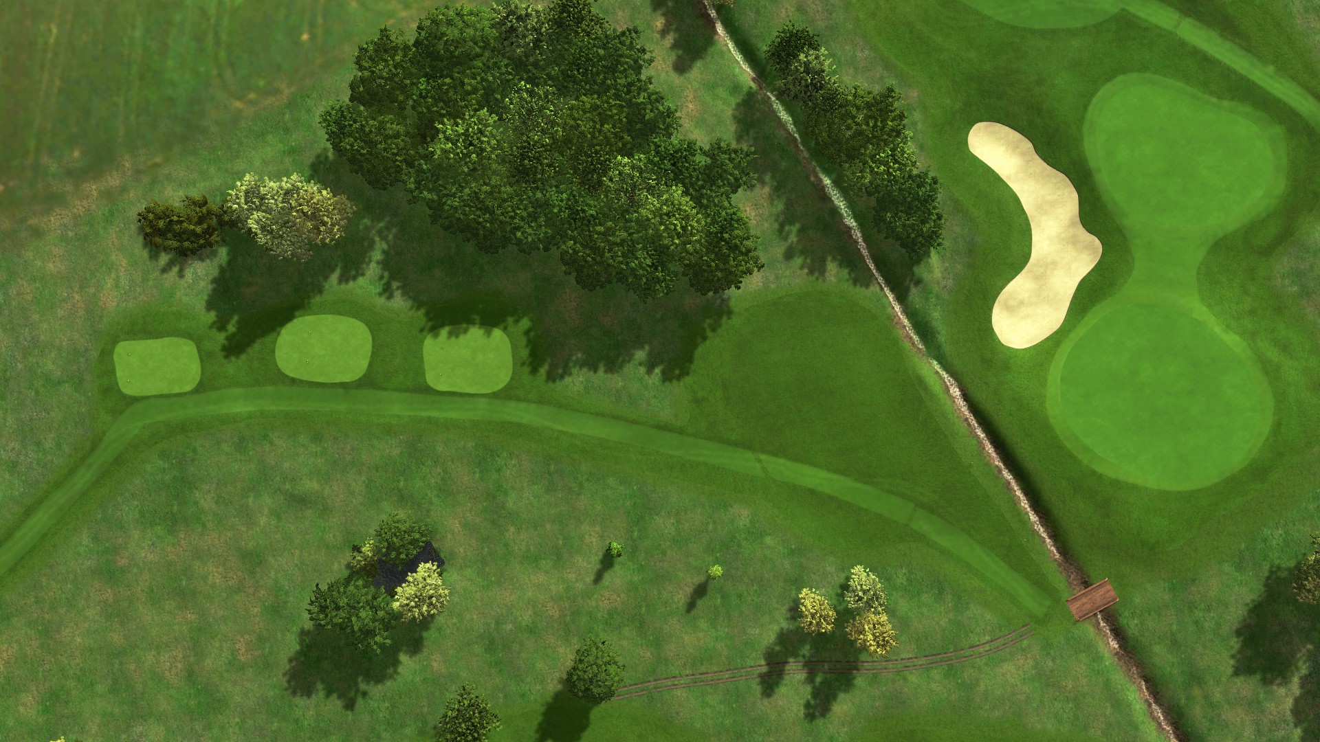 Hole 15 at Achimer Golfclub 18-hole course