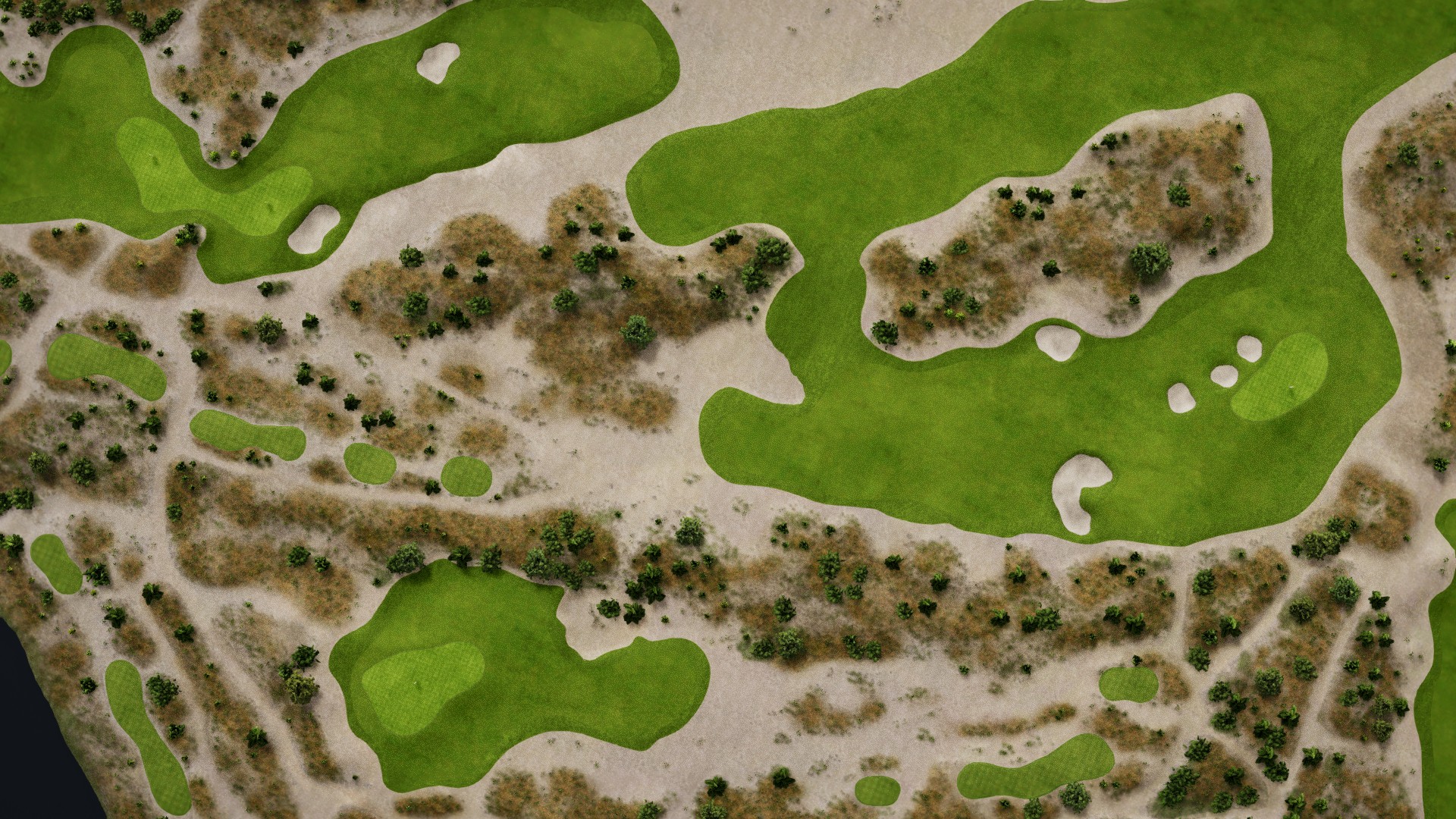 Hole 7 at Albany GC