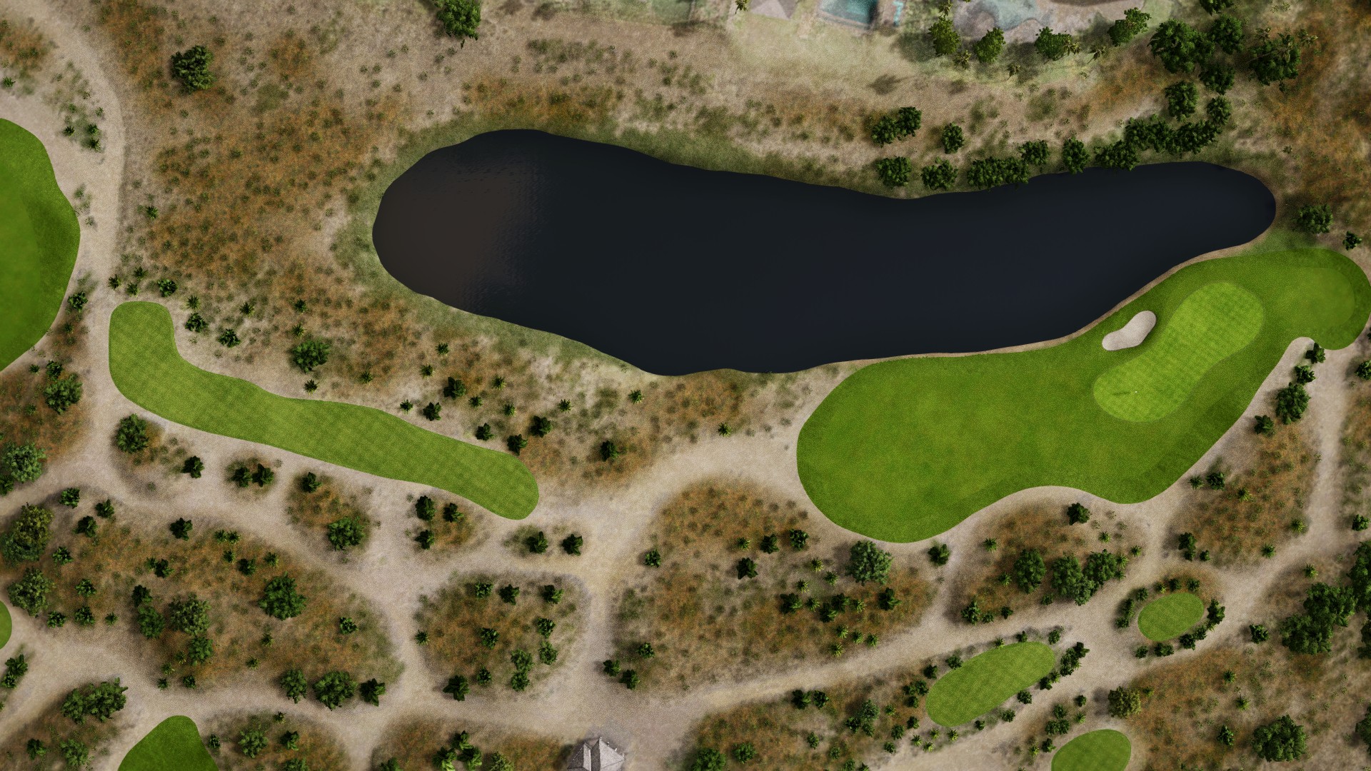 Hole 12 at Albany GC