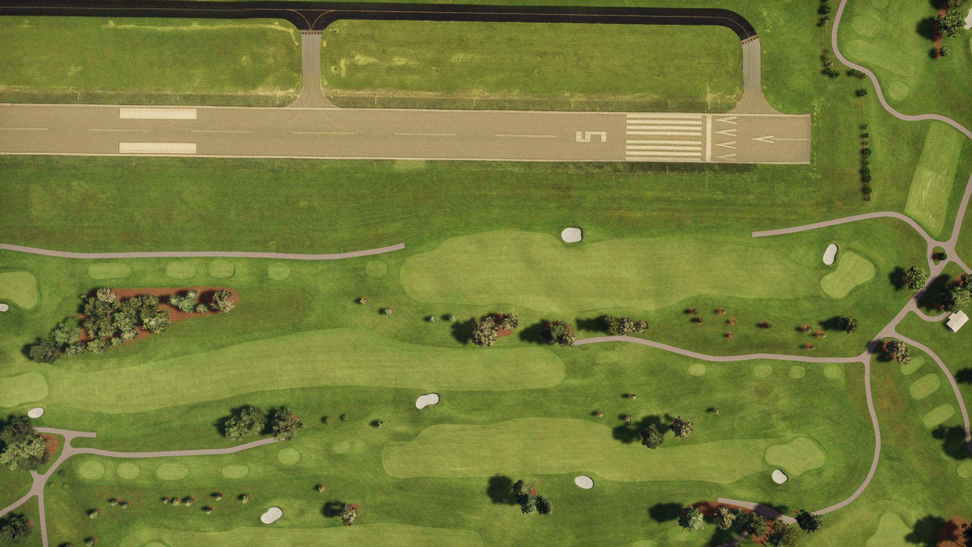Hole 3 at Augusta Municipal -The Patch