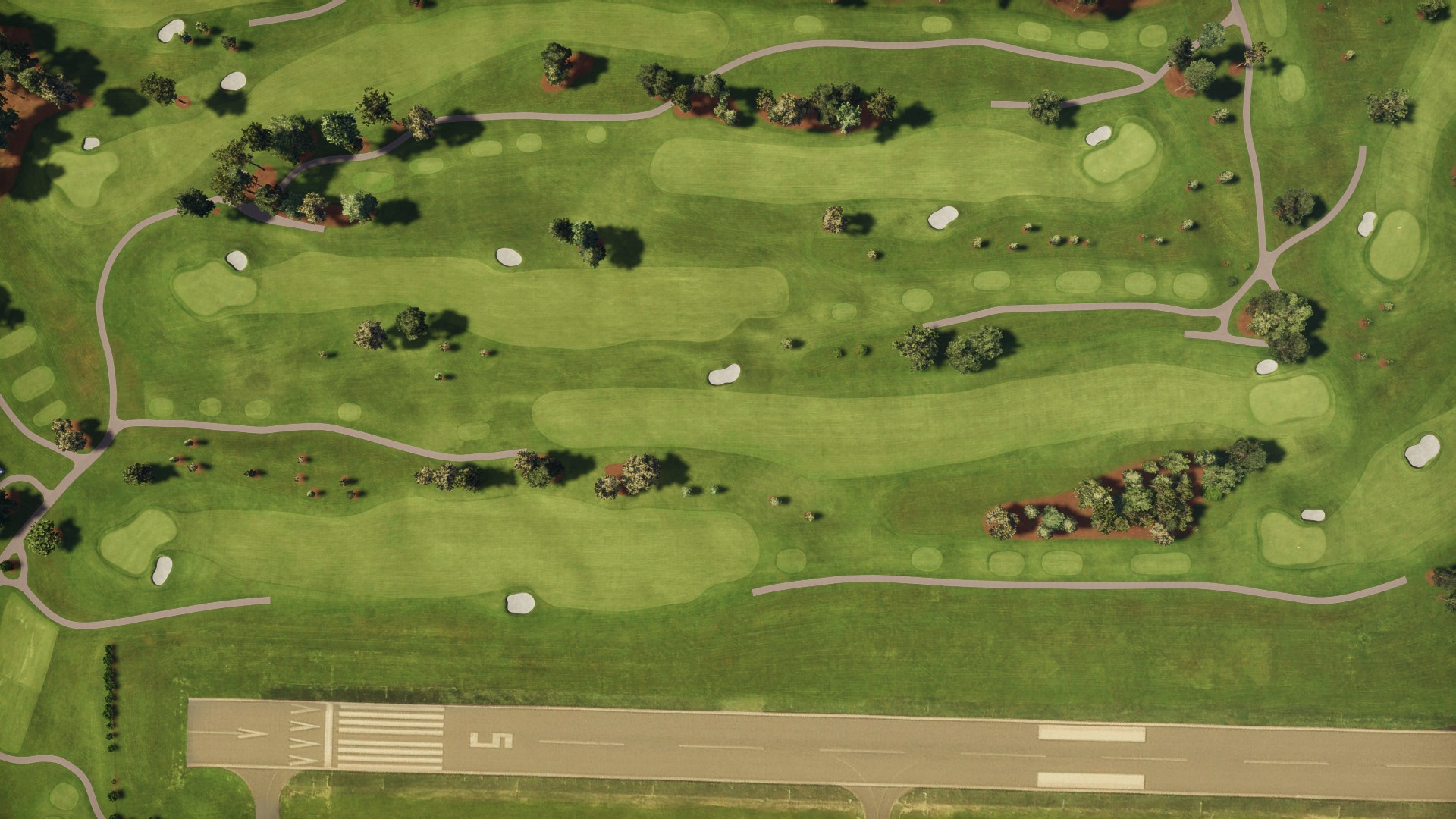 Hole 8 at Augusta Municipal -The Patch