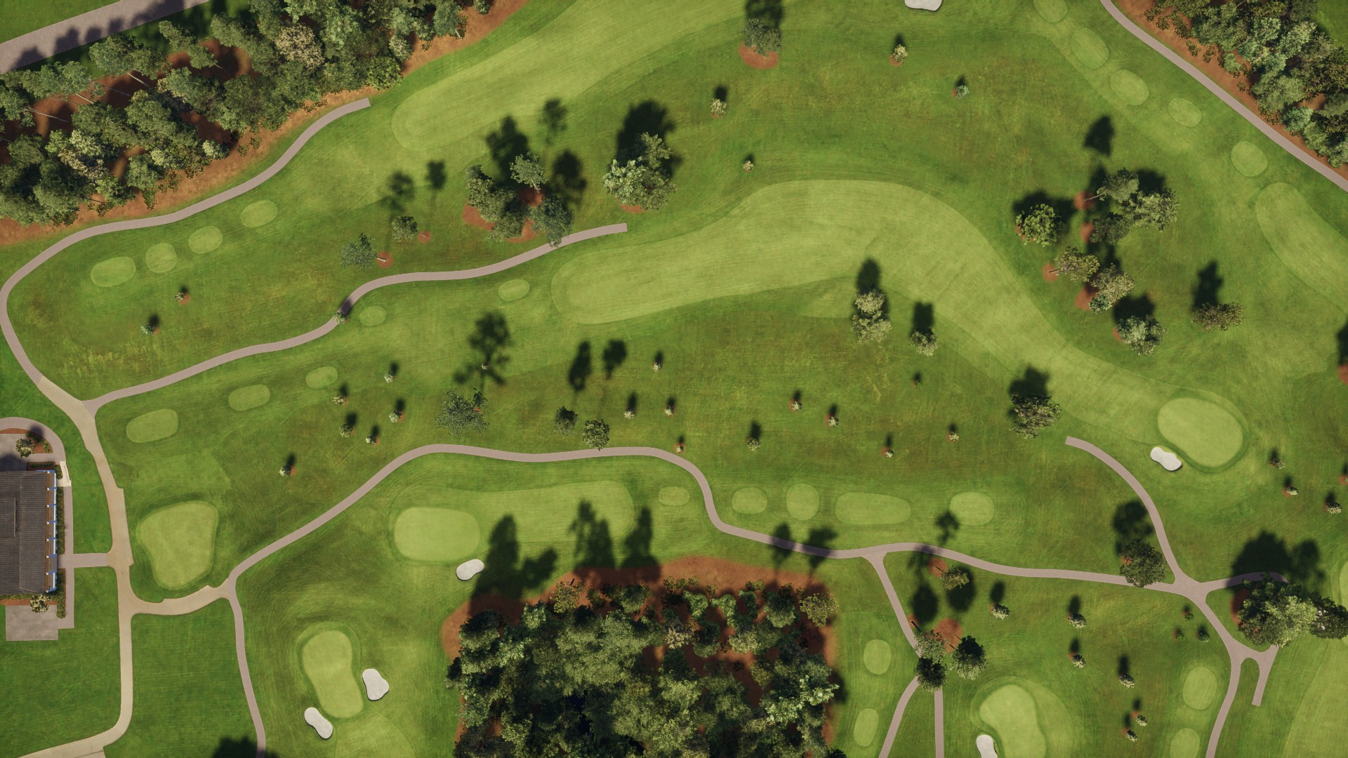 Hole 10 at Augusta Municipal -The Patch