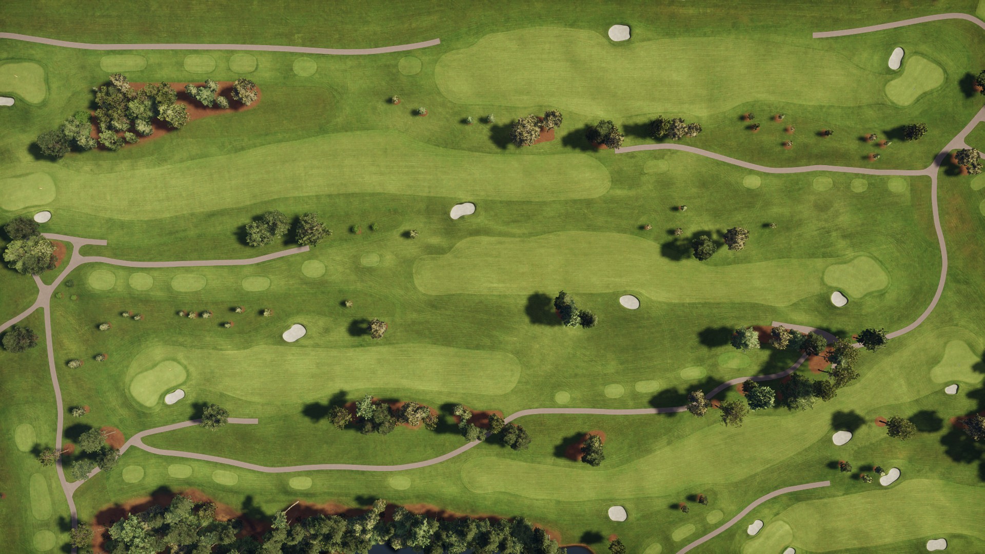 Hole 11 at Augusta Municipal -The Patch