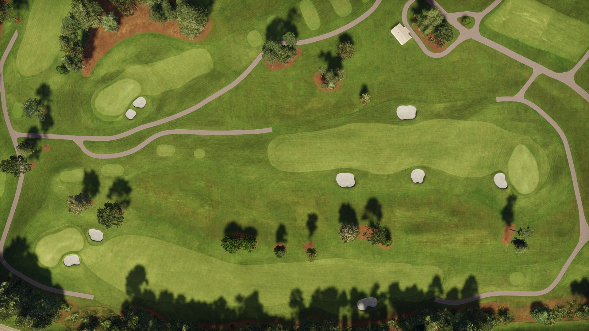 Hole 15 at Augusta Municipal -The Patch