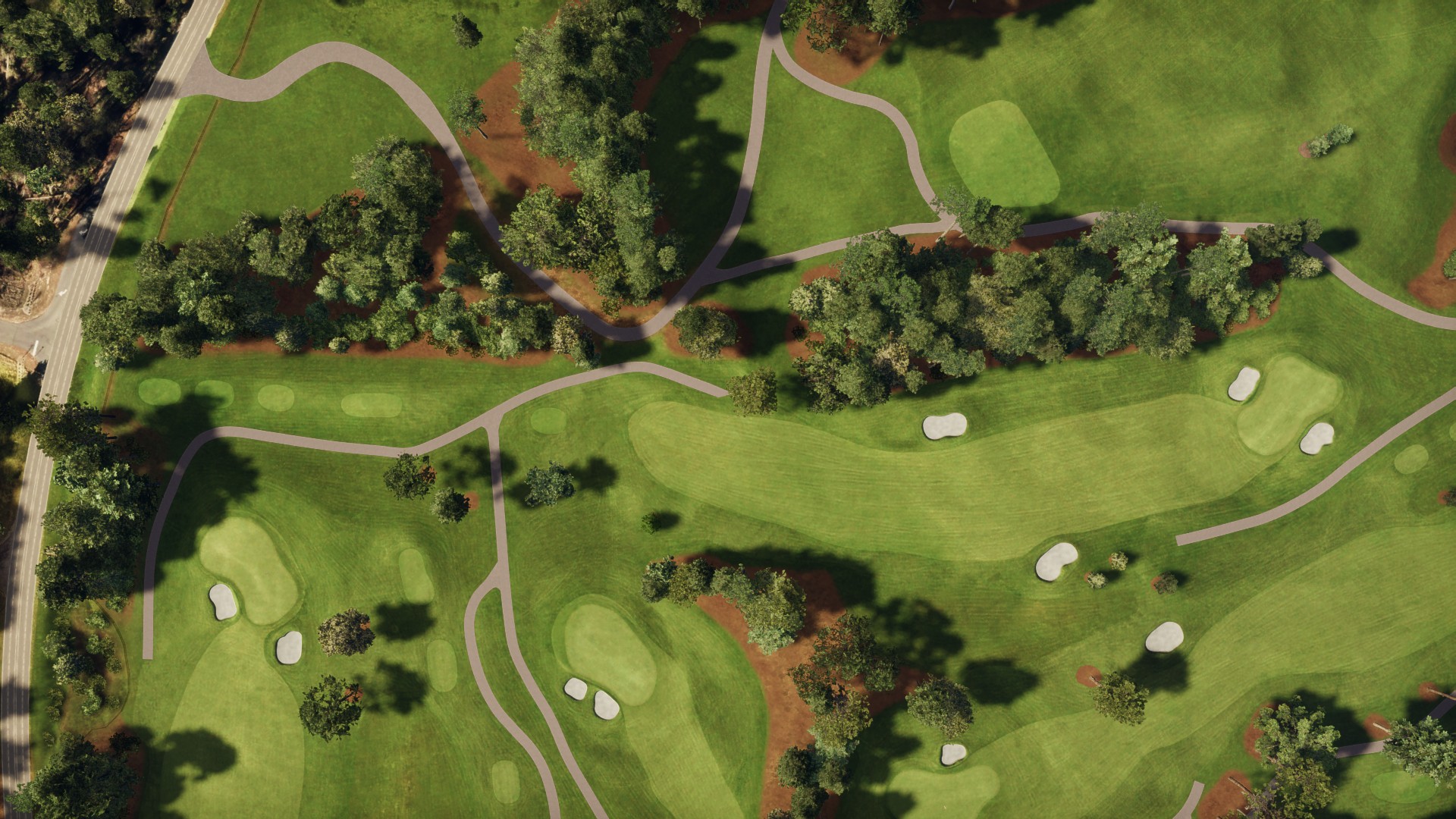 Hole 17 at Augusta Municipal -The Patch