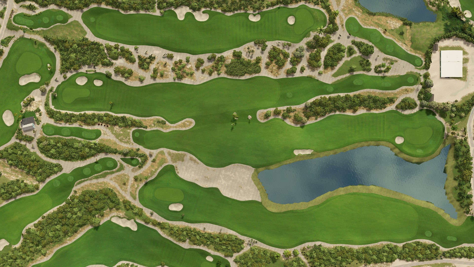 Hole 5 at Bakers Bay Golf & Ocean Club