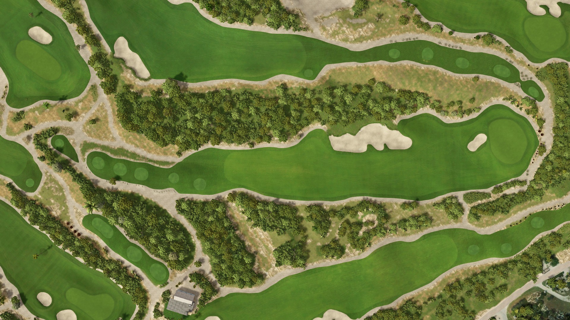 Hole 12 at Bakers Bay Golf & Ocean Club