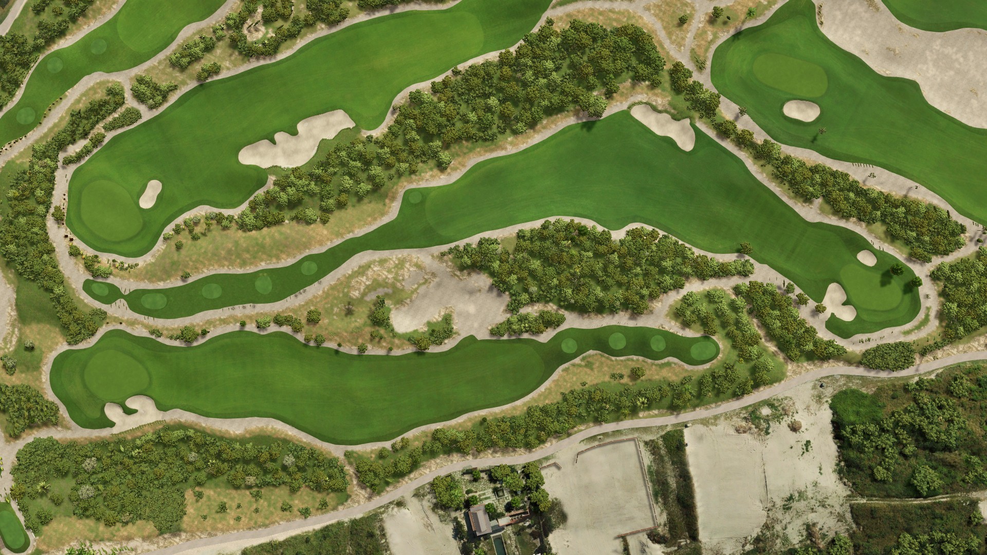 Hole 13 at Bakers Bay Golf & Ocean Club
