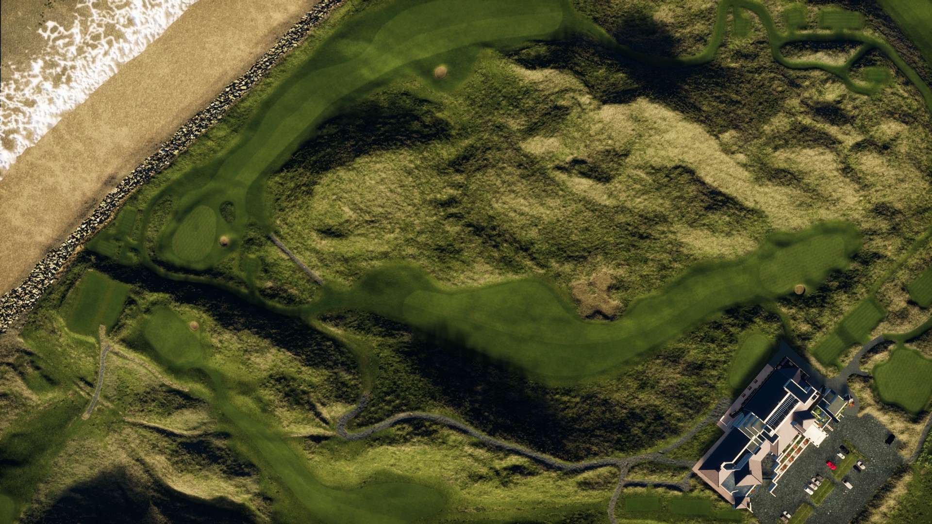 Hole 18 at Ballybunion - Old Course