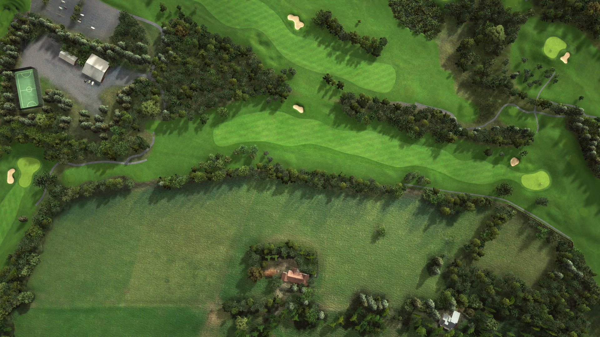 Hole 4 at Ballyneety