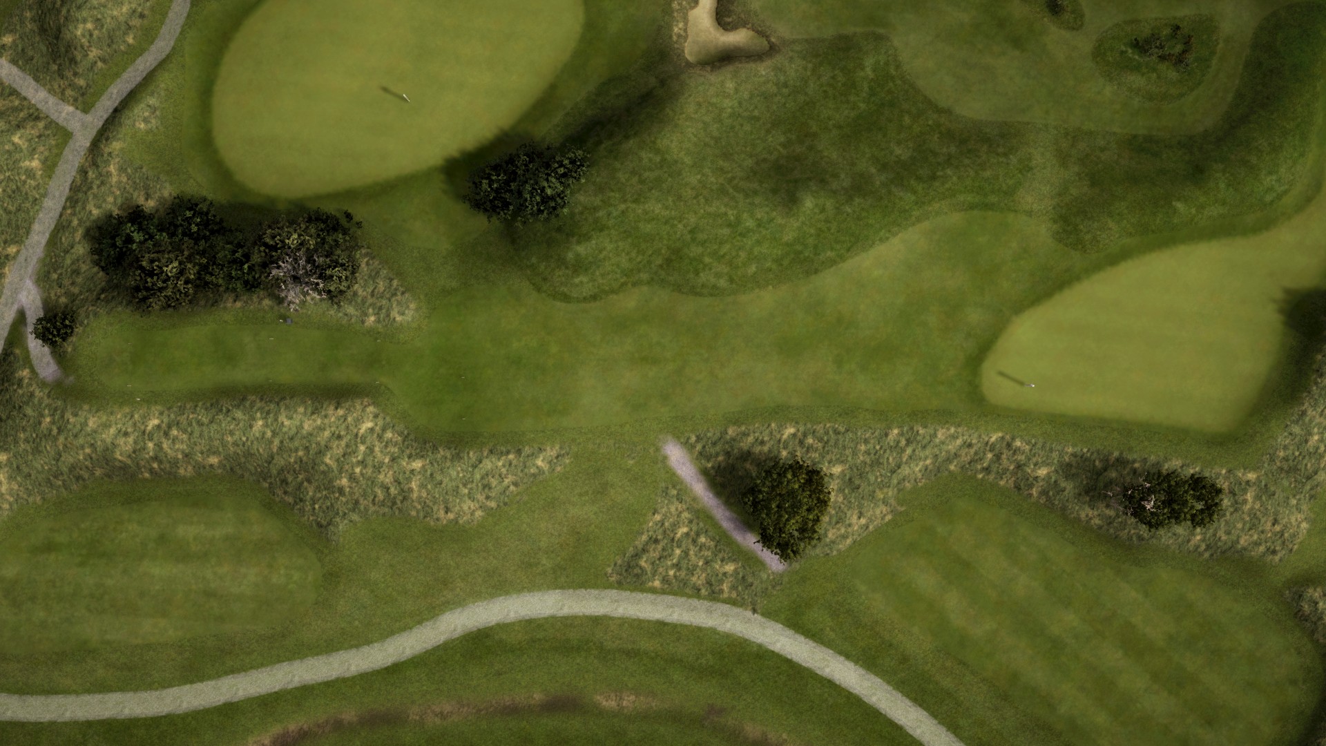 Hole 1 at Barnbougle, Bougle Run