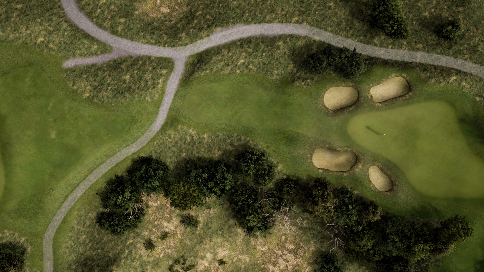 Hole 3 at Barnbougle, Bougle Run