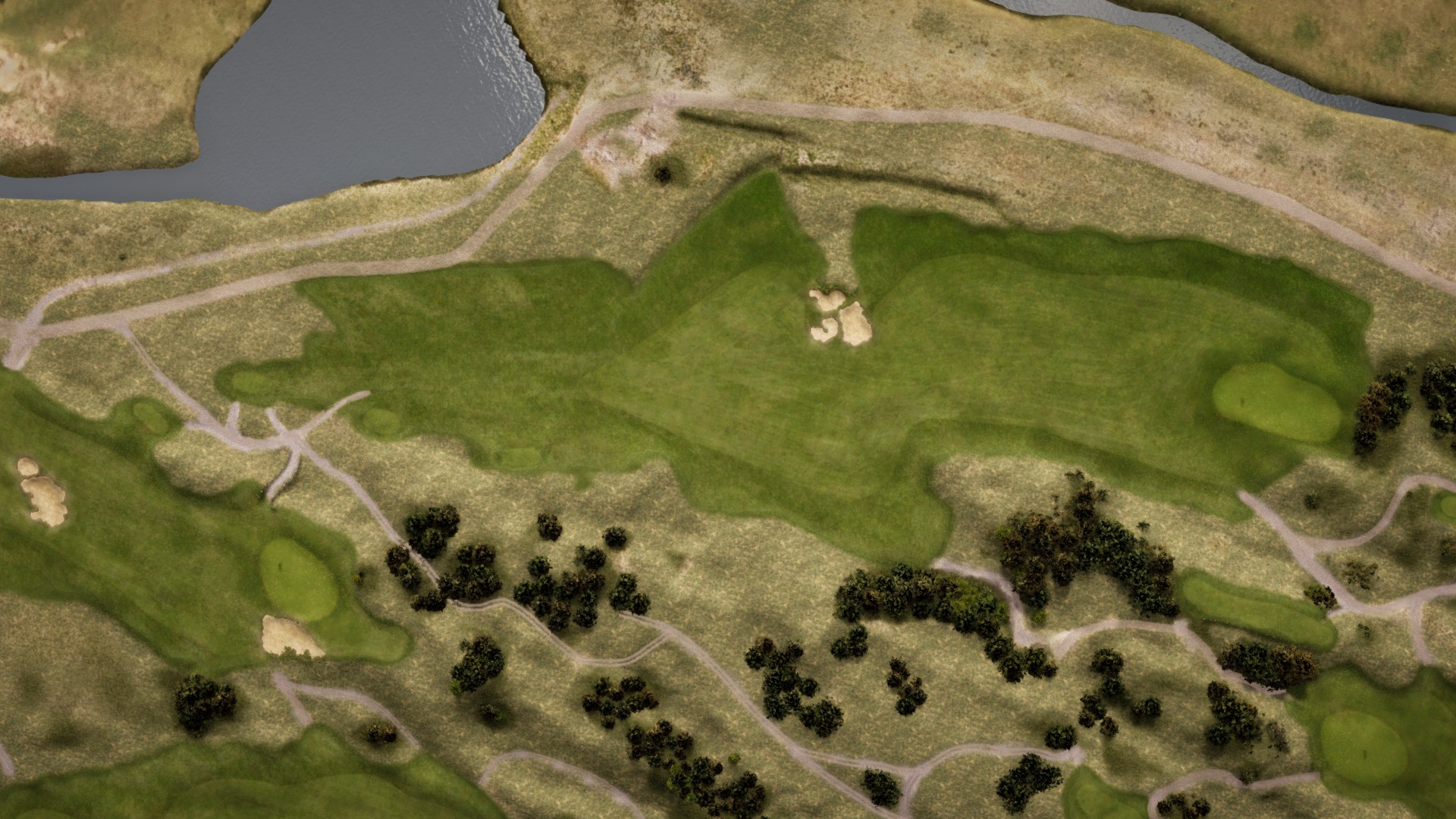 Hole 2 at Barnbougle Dunes