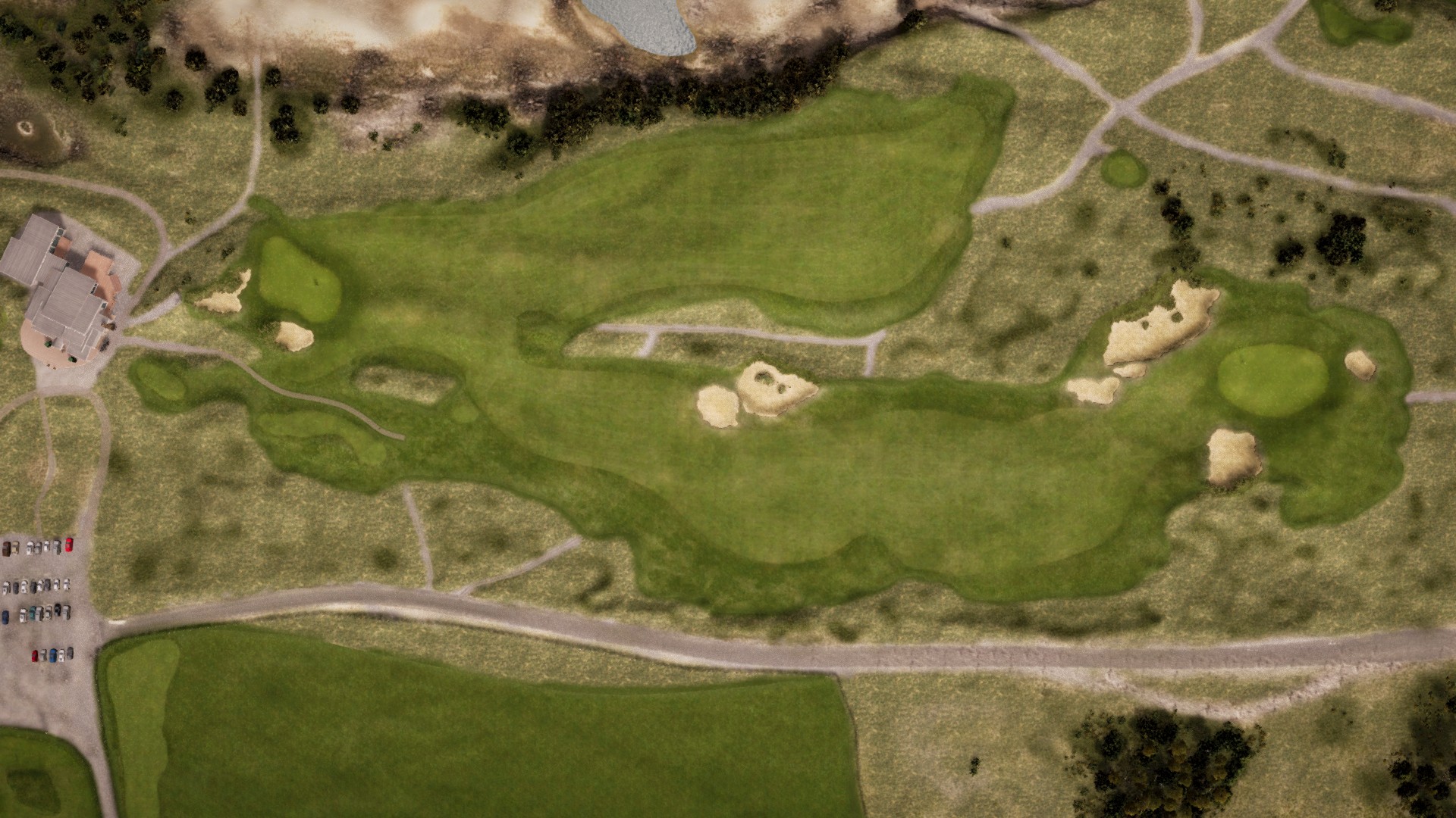 Hole 10 at Barnbougle Dunes