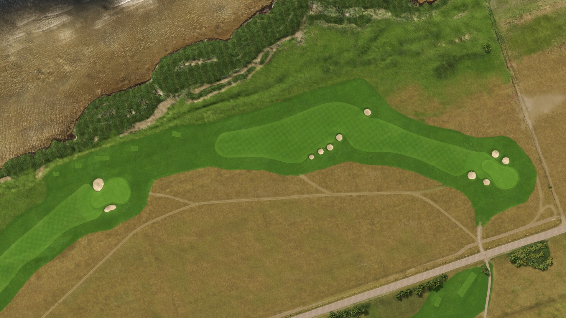 Hole 11 at Barsebäck Golf & Country Club Ocean