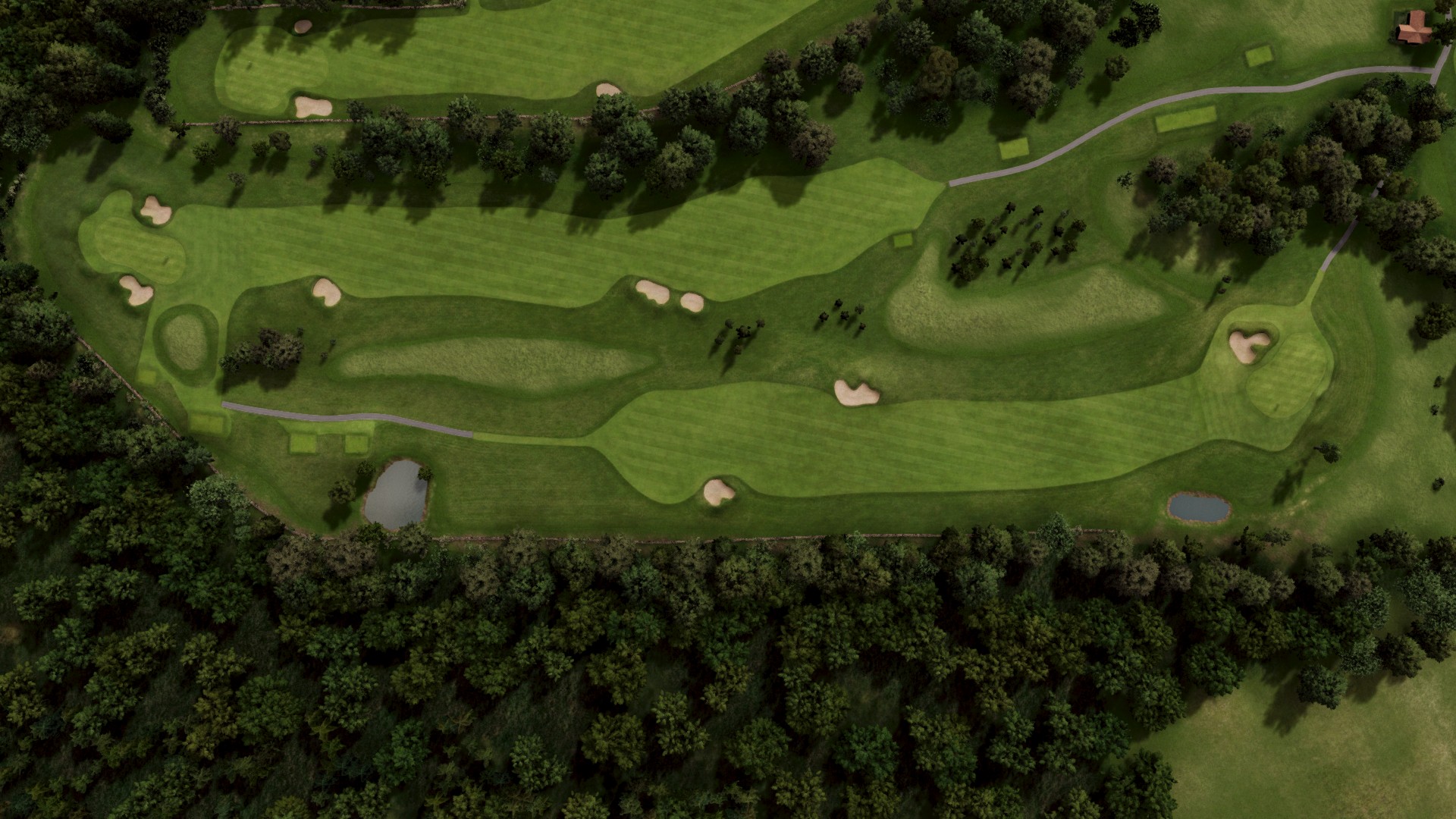 Hole 8 at Båstad Golfklubb Old Course
