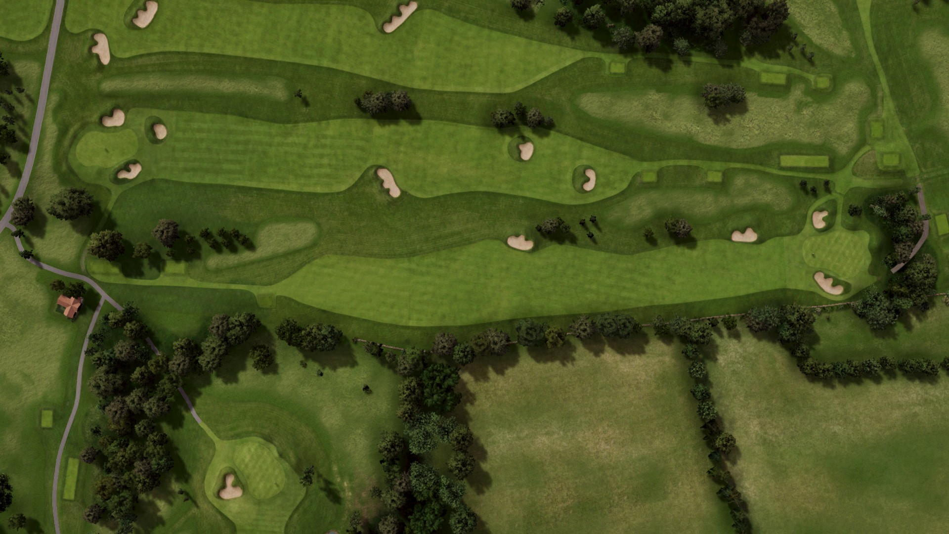 Hole 9 at Båstad Golfklubb Old Course