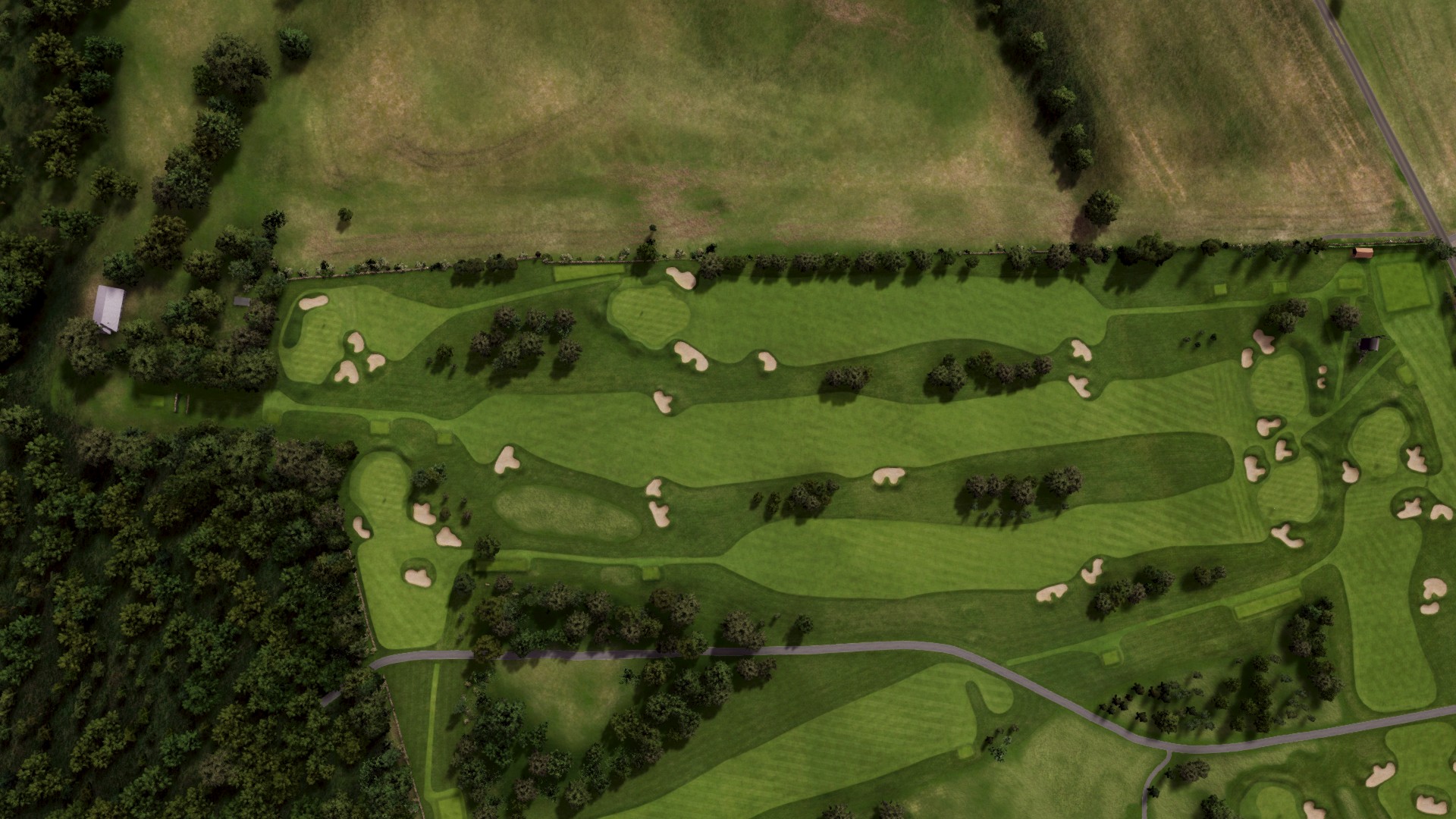 Hole 18 at Båstad Golfklubb Old Course