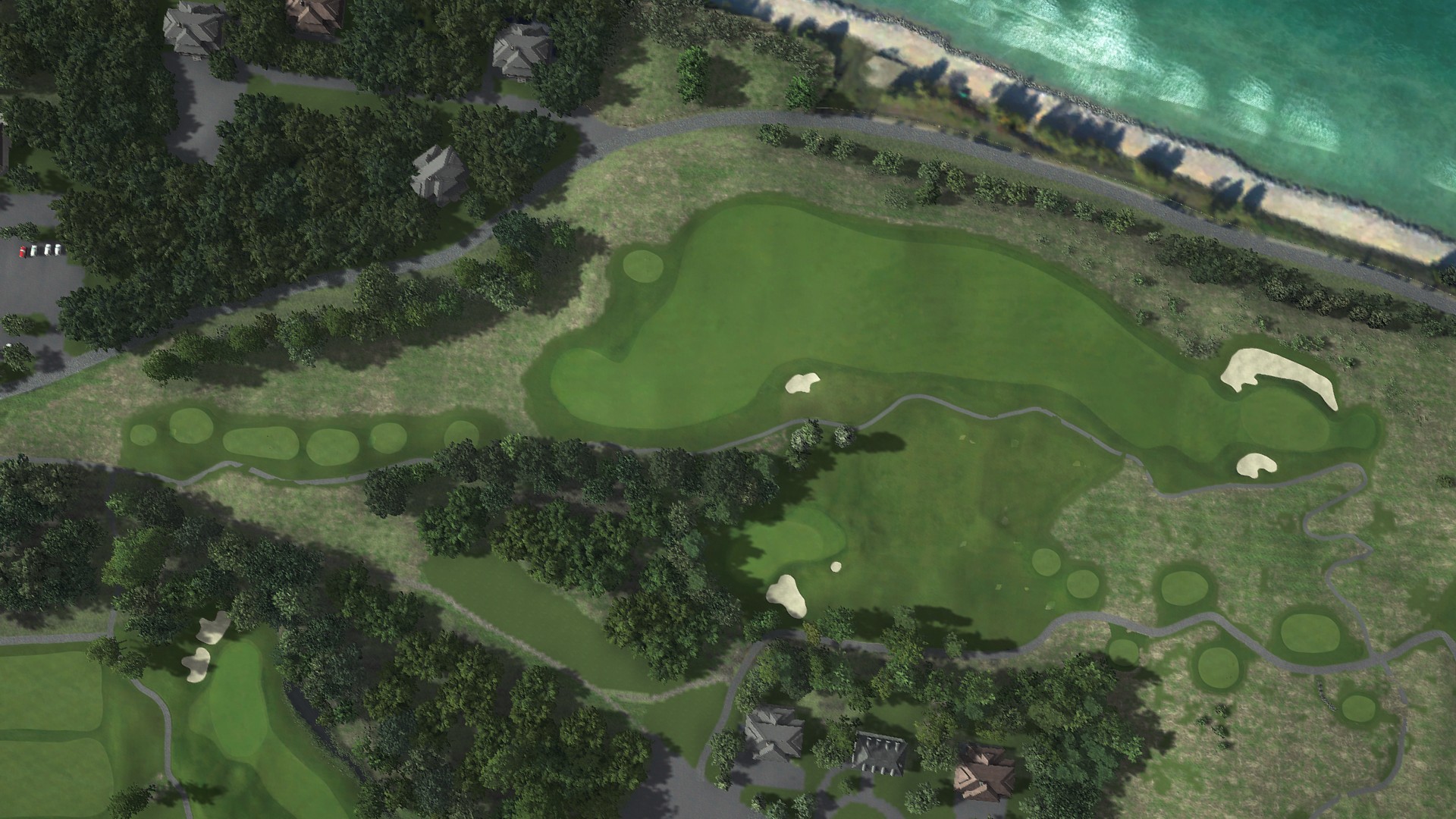 Hole 1 at Bay Harbor  - Links/Quarry