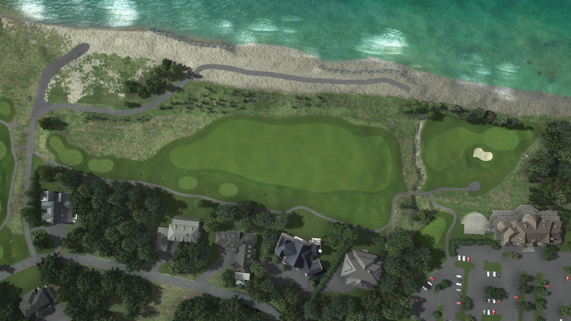Hole 18 at Bay Harbor  - Links/Quarry