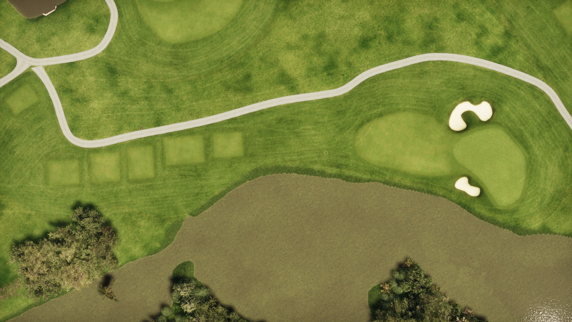 Hole 17 at Bayou Oaks South