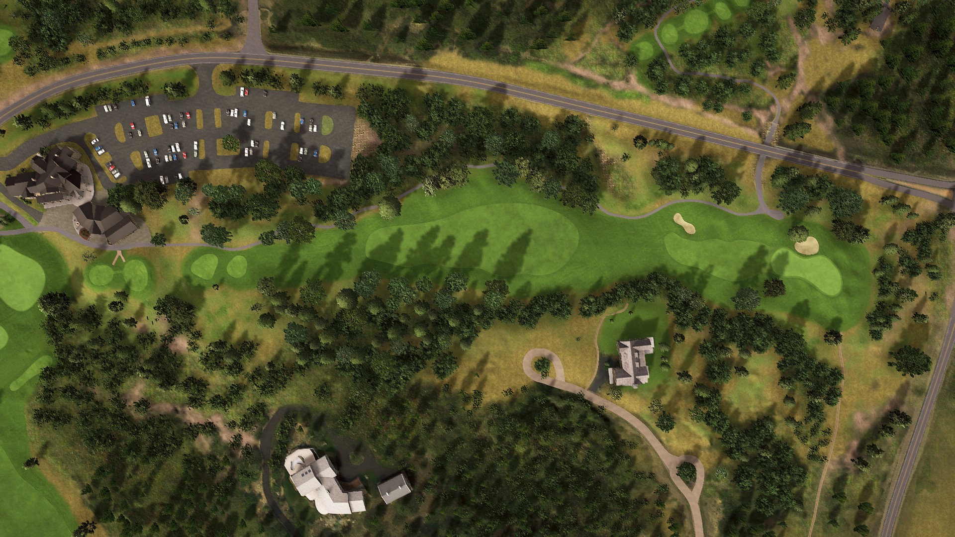 Hole 1 at Bear Dance, The Golf Club