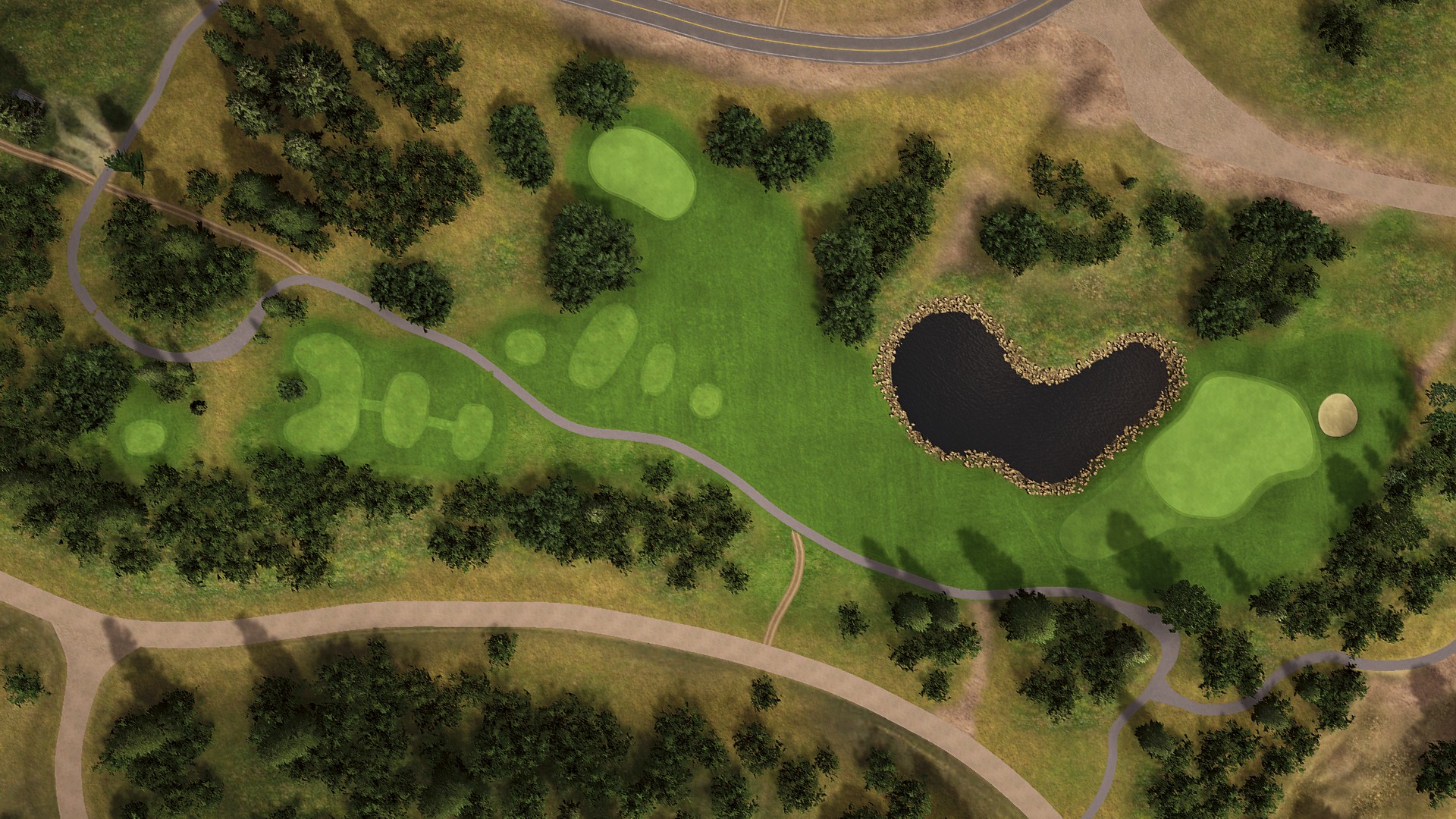 Hole 7 at Bear Dance, The Golf Club
