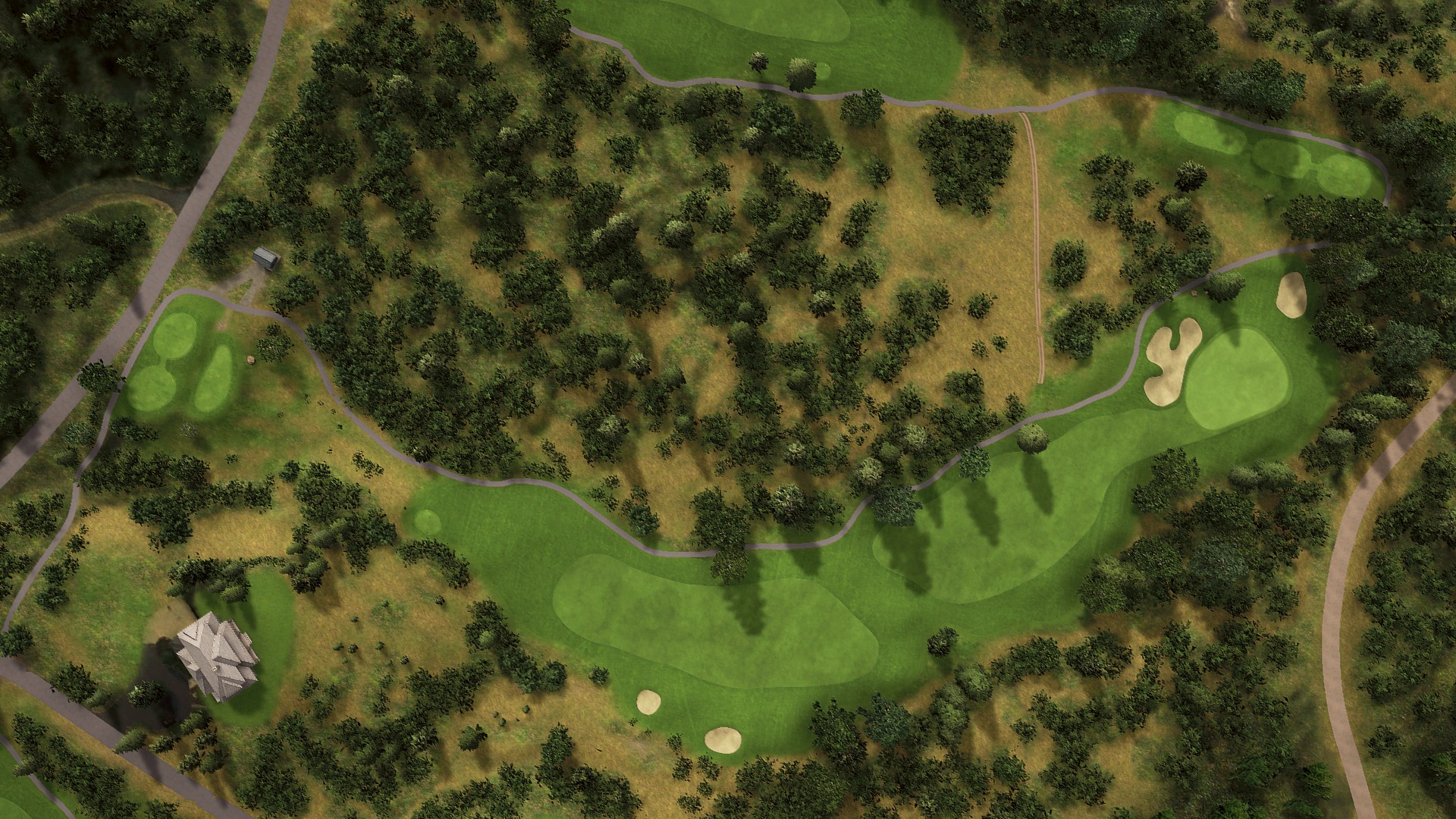 Hole 14 at Bear Dance, The Golf Club