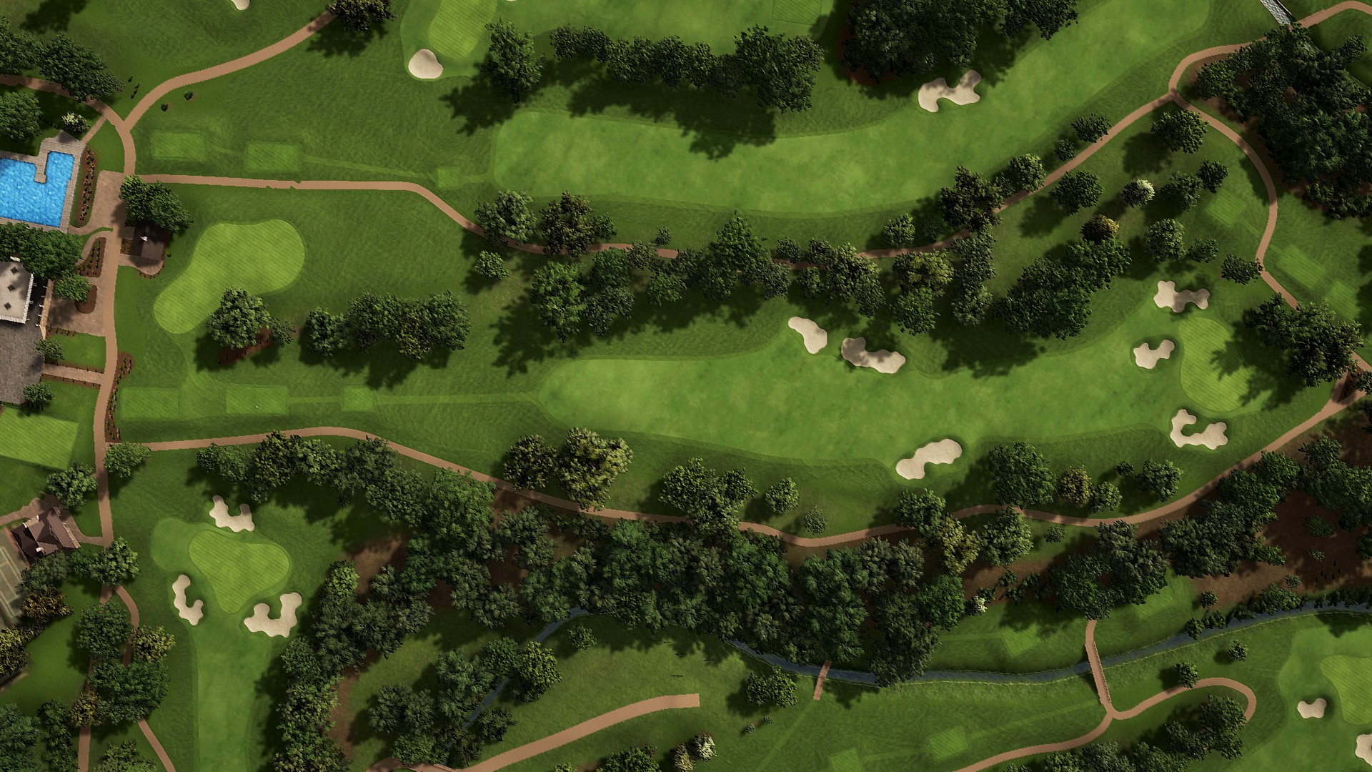 Hole 1 at Bellerive CC