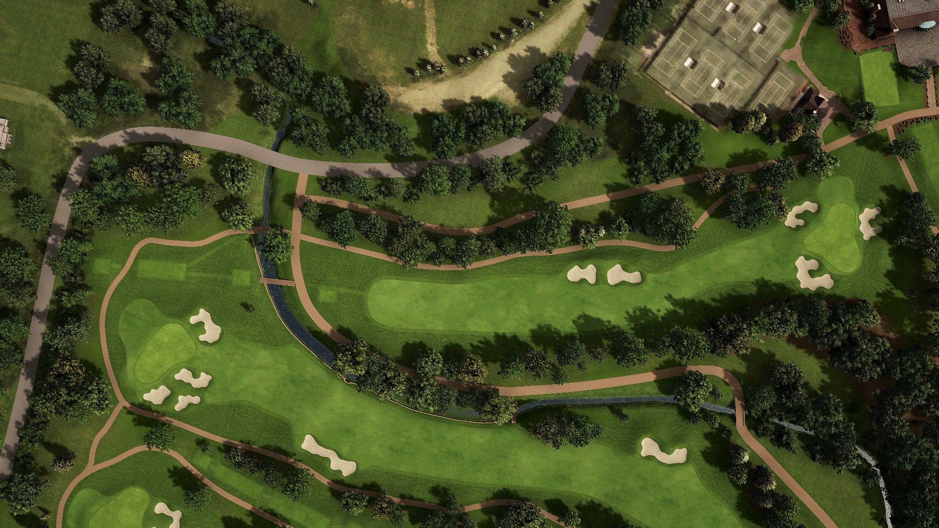 Hole 9 at Bellerive CC