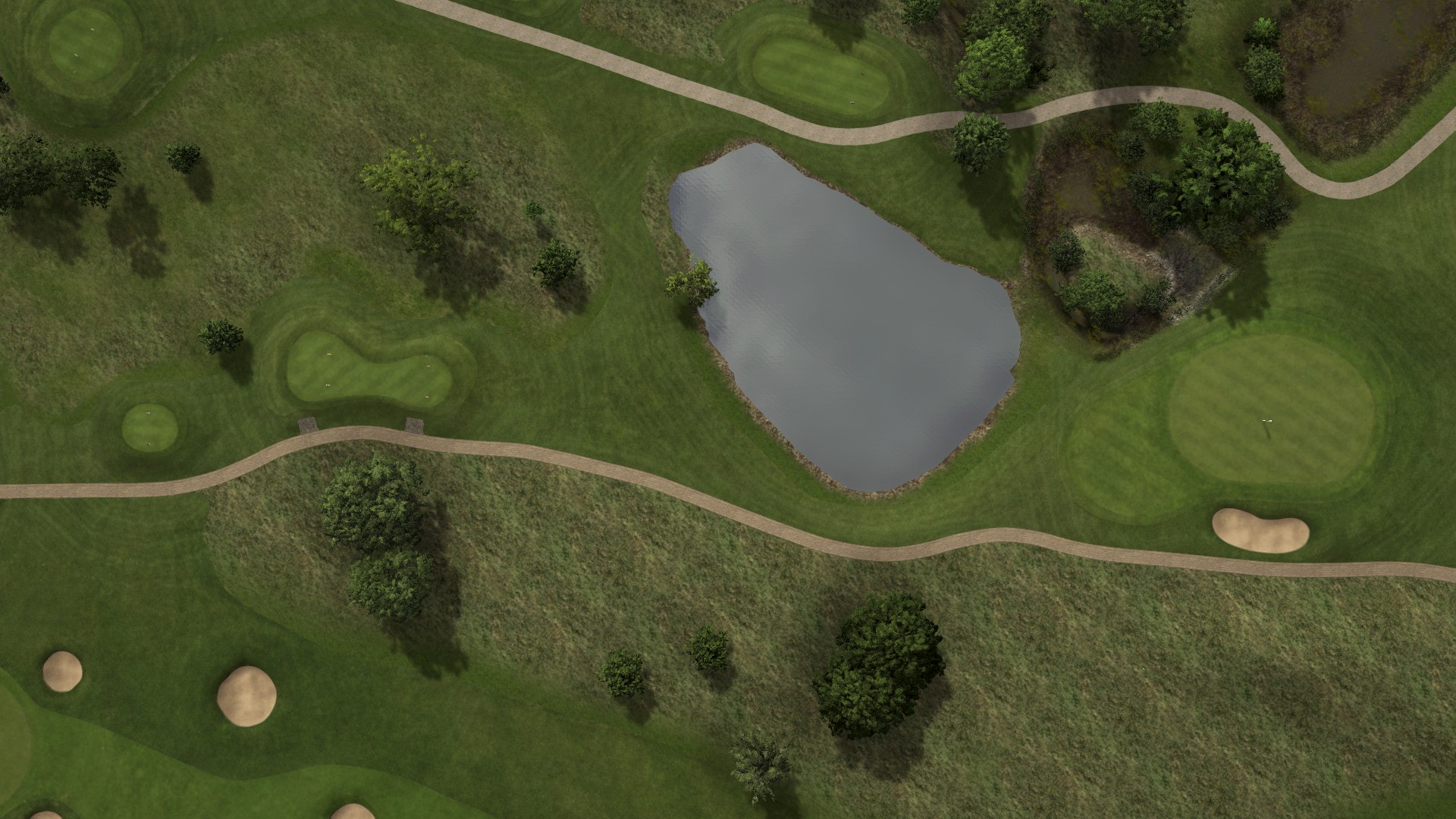Hole 2 at Belton Woods Resort - Lakes Course