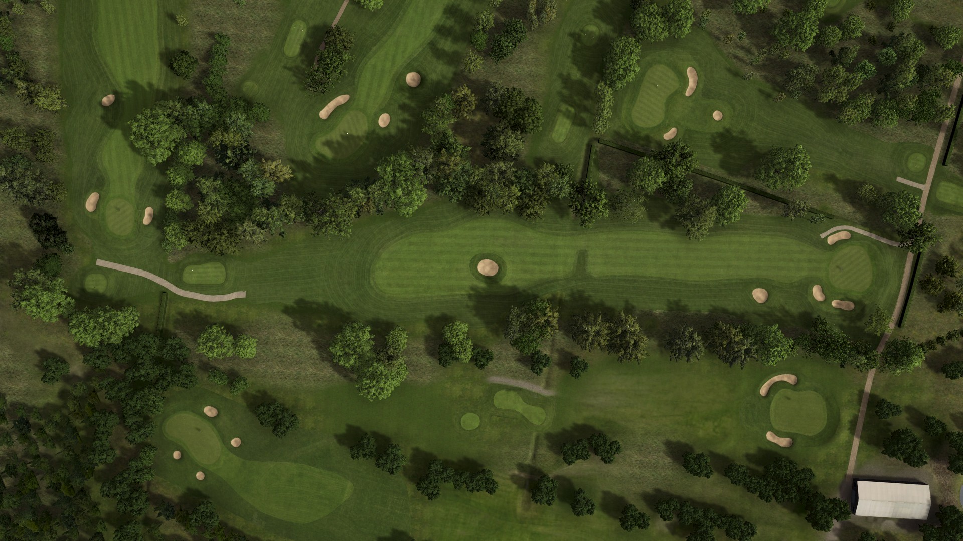 Hole 4 at Belton Woods Resort - Lakes Course