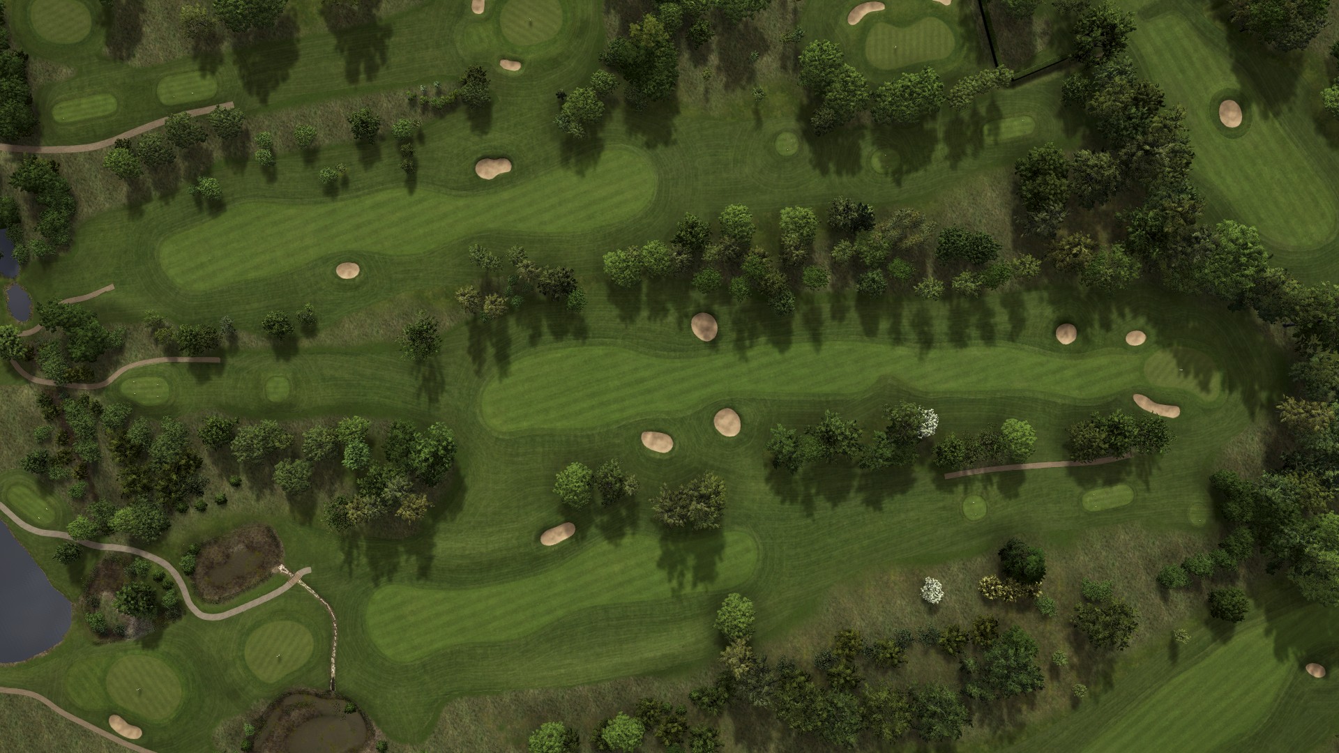 Hole 7 at Belton Woods Resort - Lakes Course