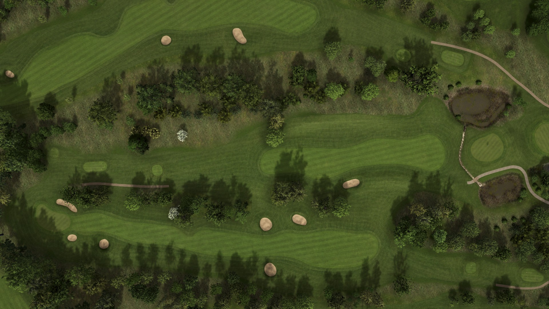 Hole 8 at Belton Woods Resort - Lakes Course