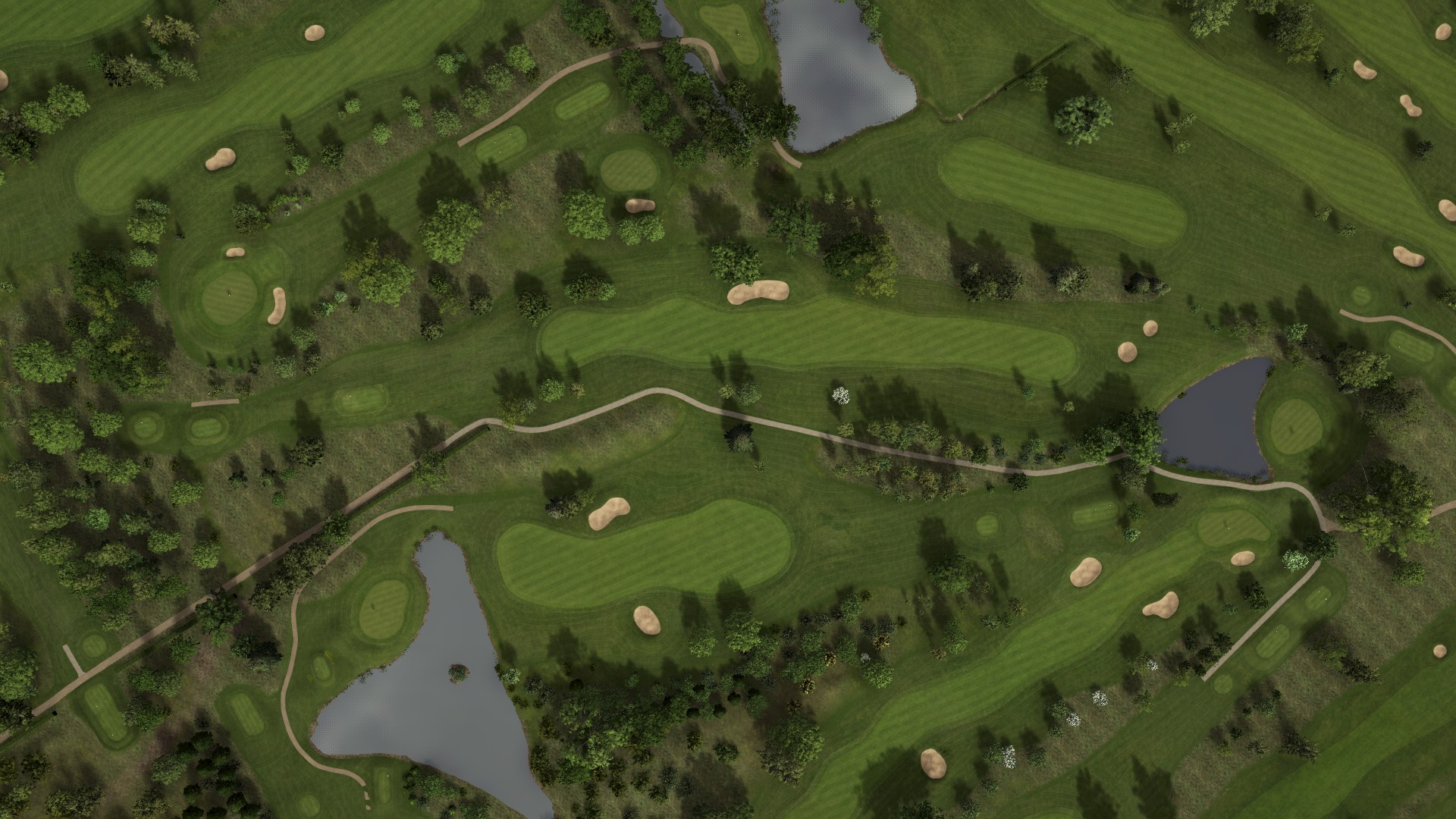 Hole 12 at Belton Woods Resort - Lakes Course