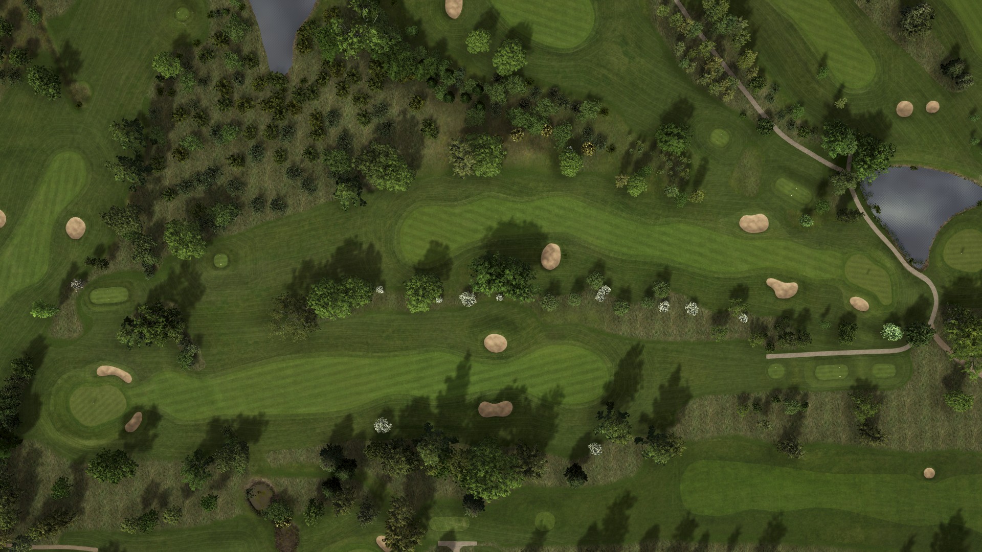 Hole 14 at Belton Woods Resort - Lakes Course