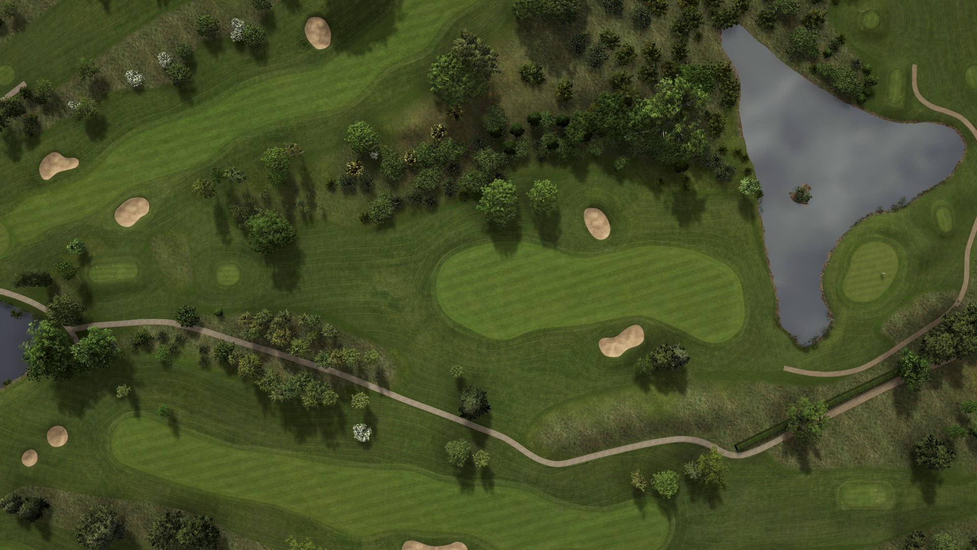 Hole 15 at Belton Woods Resort - Lakes Course