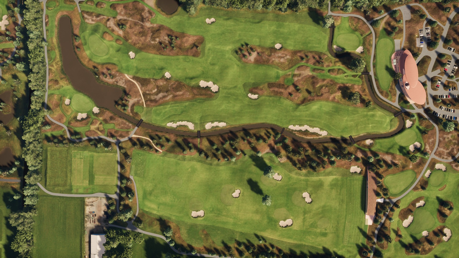 Hole 18 at Bernardus Golf