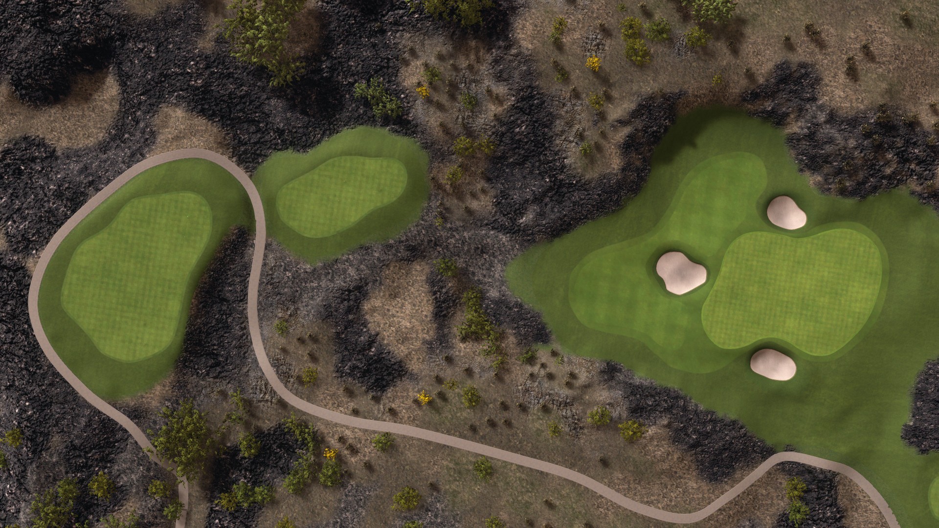 Hole 17 at Black Desert Resort