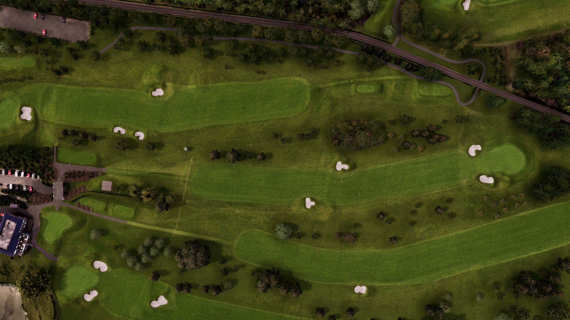 Hole 1 at Blainroe Golf Club