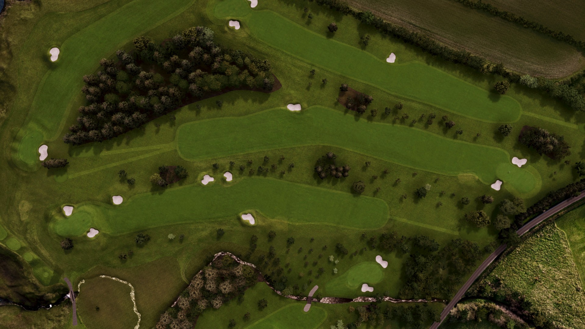 Hole 12 at Blainroe Golf Club