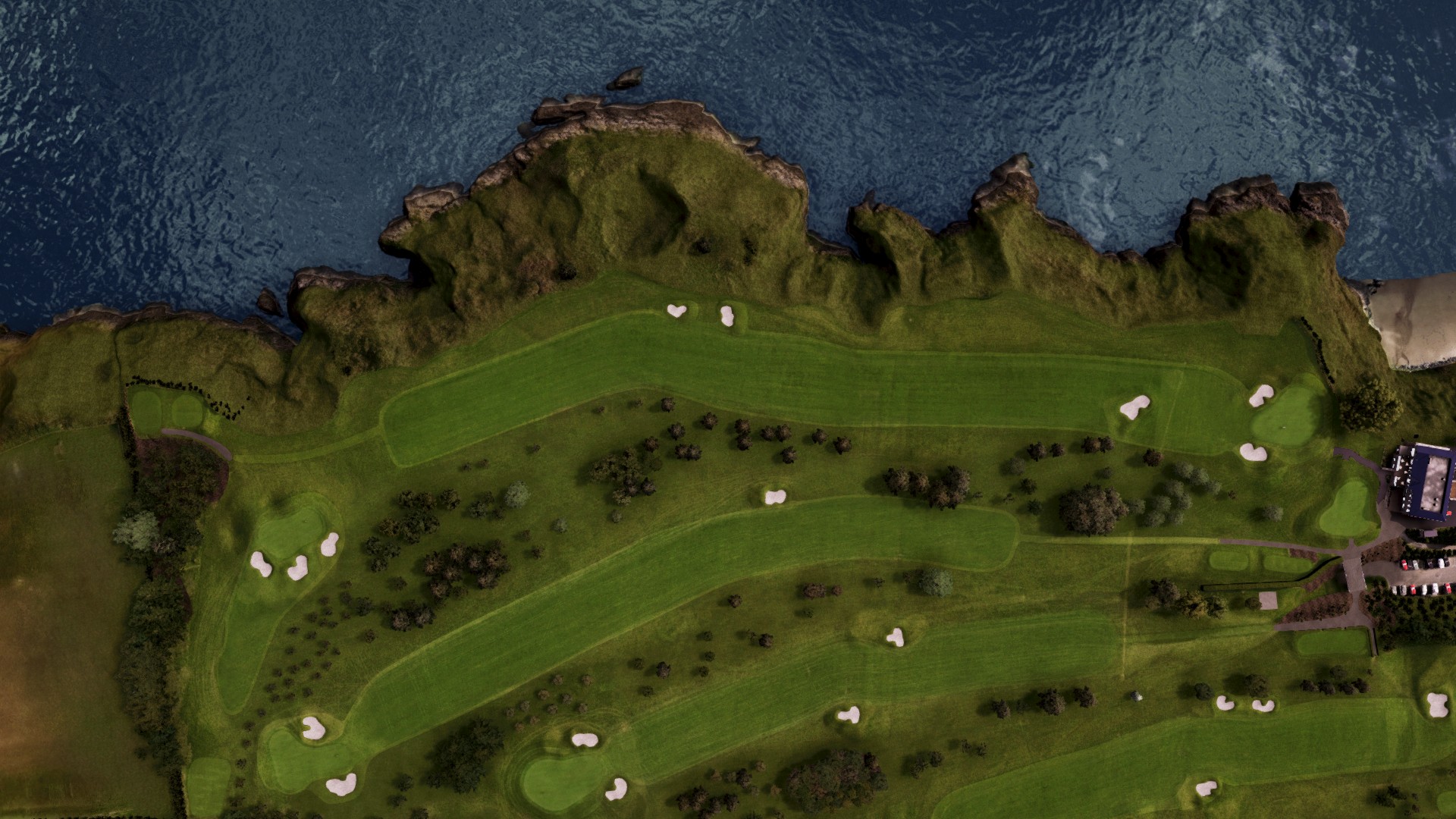 Hole 18 at Blainroe Golf Club