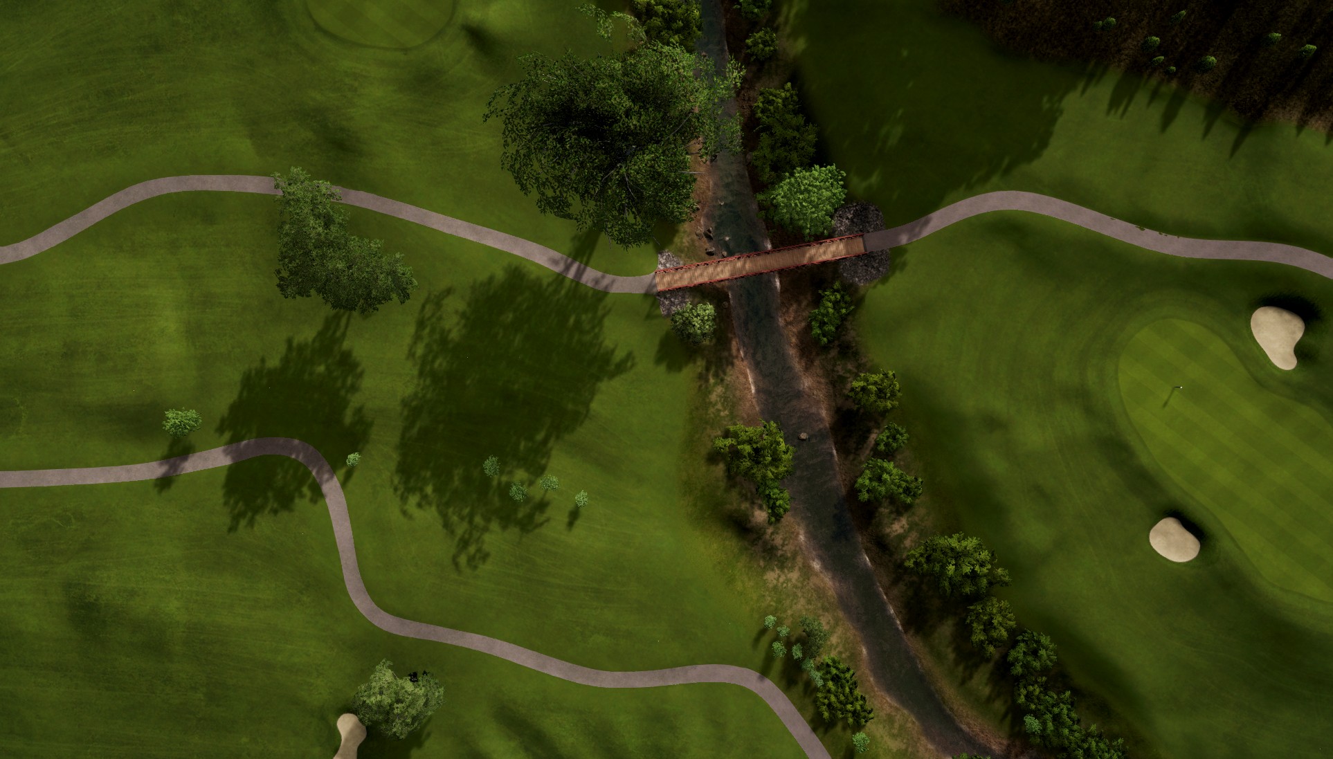 Hole 3 at Bobby Jones Magnolia Golf Course