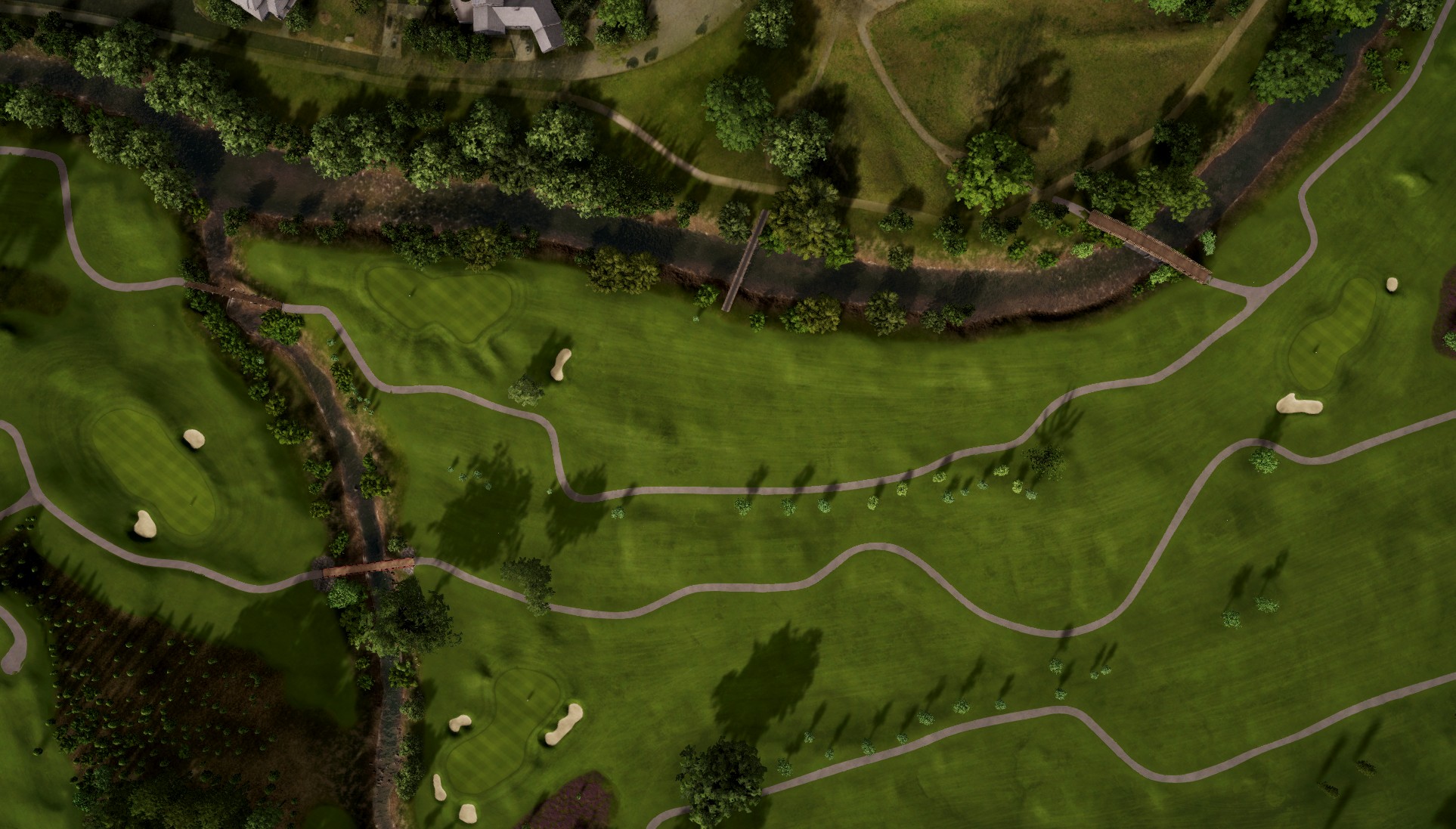 Hole 6 at Bobby Jones Magnolia Golf Course