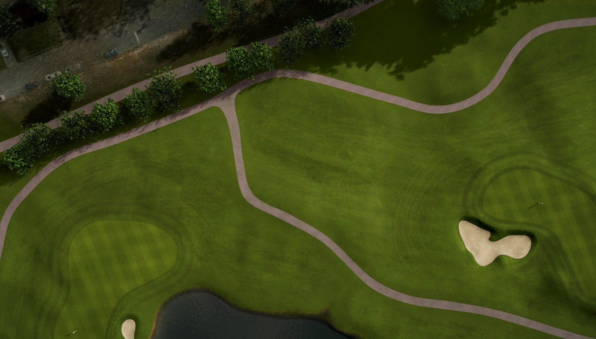 Hole 8 at Bobby Jones Magnolia Golf Course