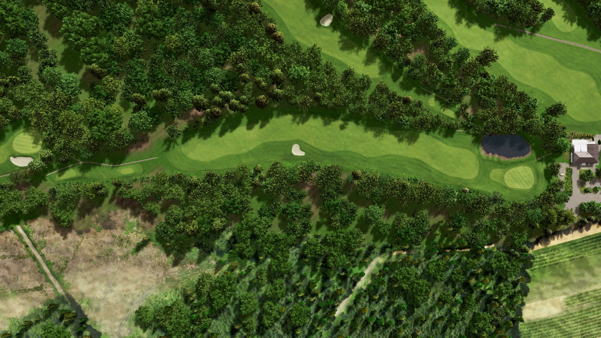 Hole 9 at Bonn Godesberg
